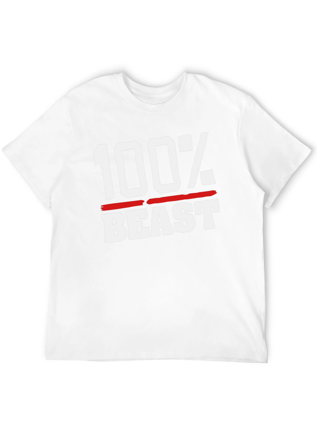 100% Beast Black Graphic Tee