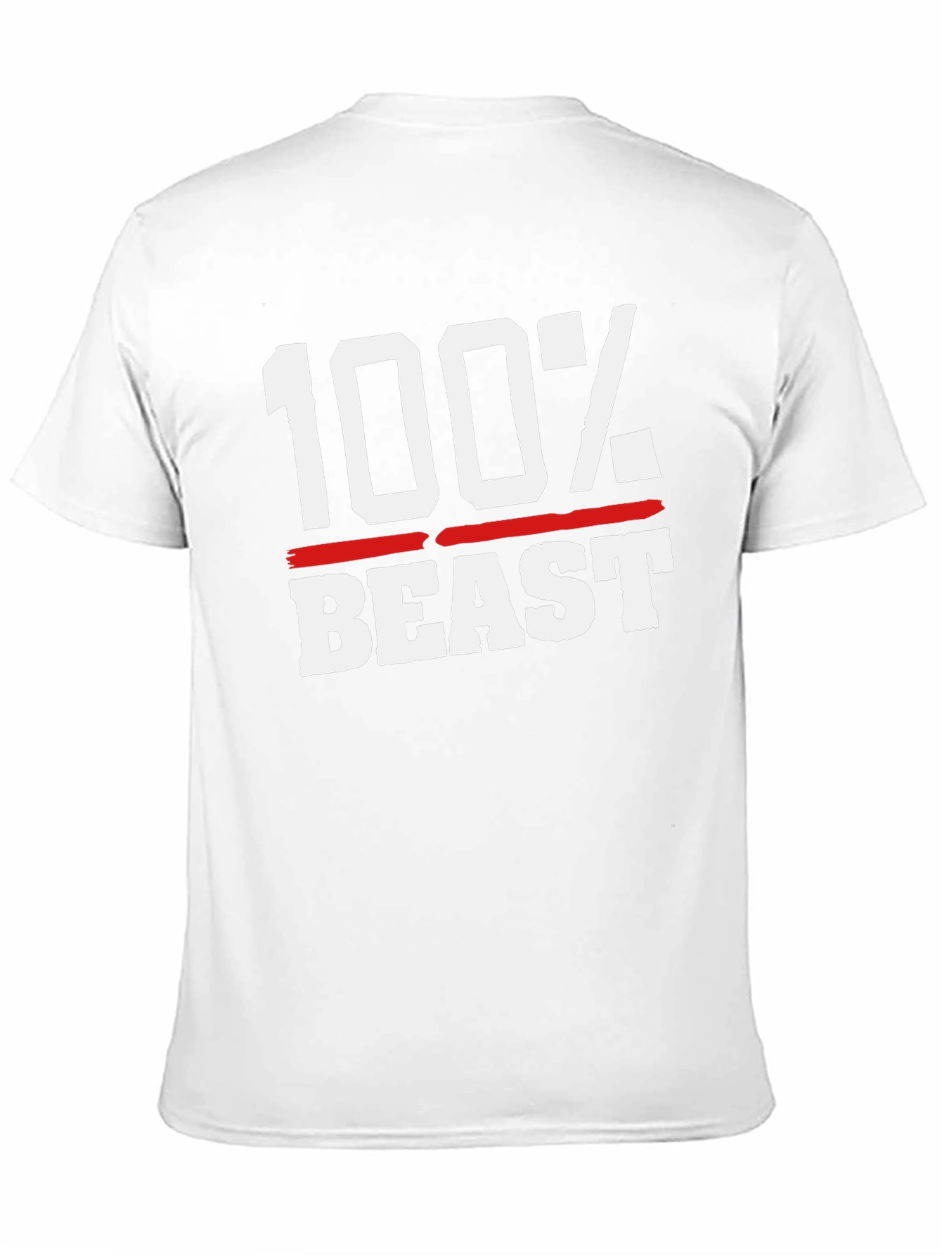 100% Beast Black Graphic Tee