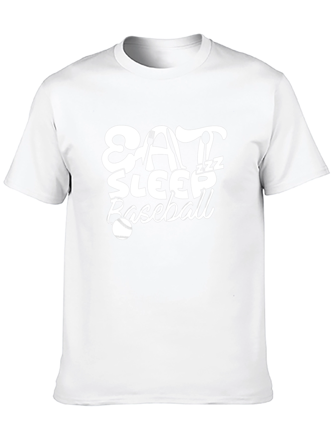 Eat Sleep Baseball T-Shirt