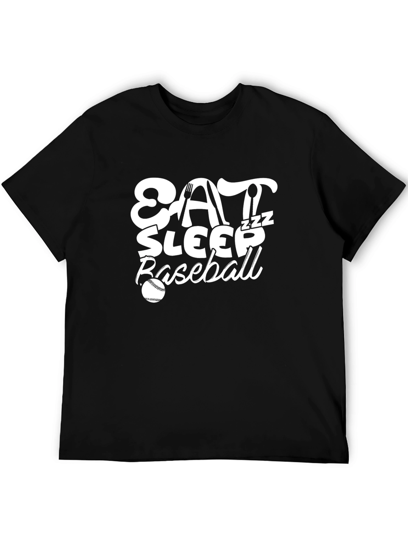 Eat Sleep Baseball T-Shirt