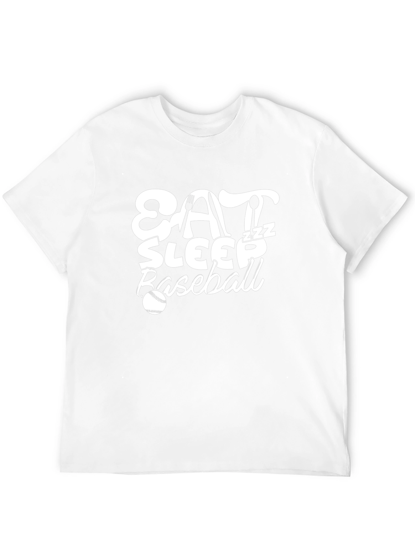 Eat Sleep Baseball T-Shirt