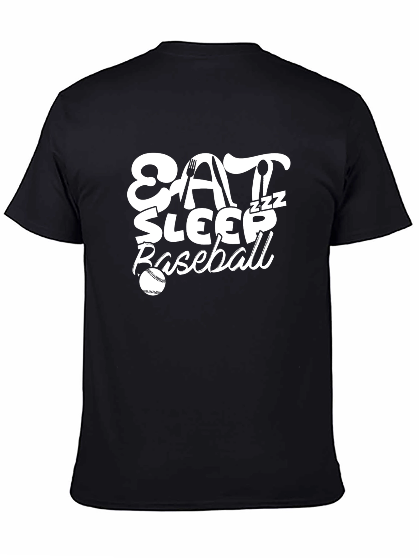 Eat Sleep Baseball T-Shirt