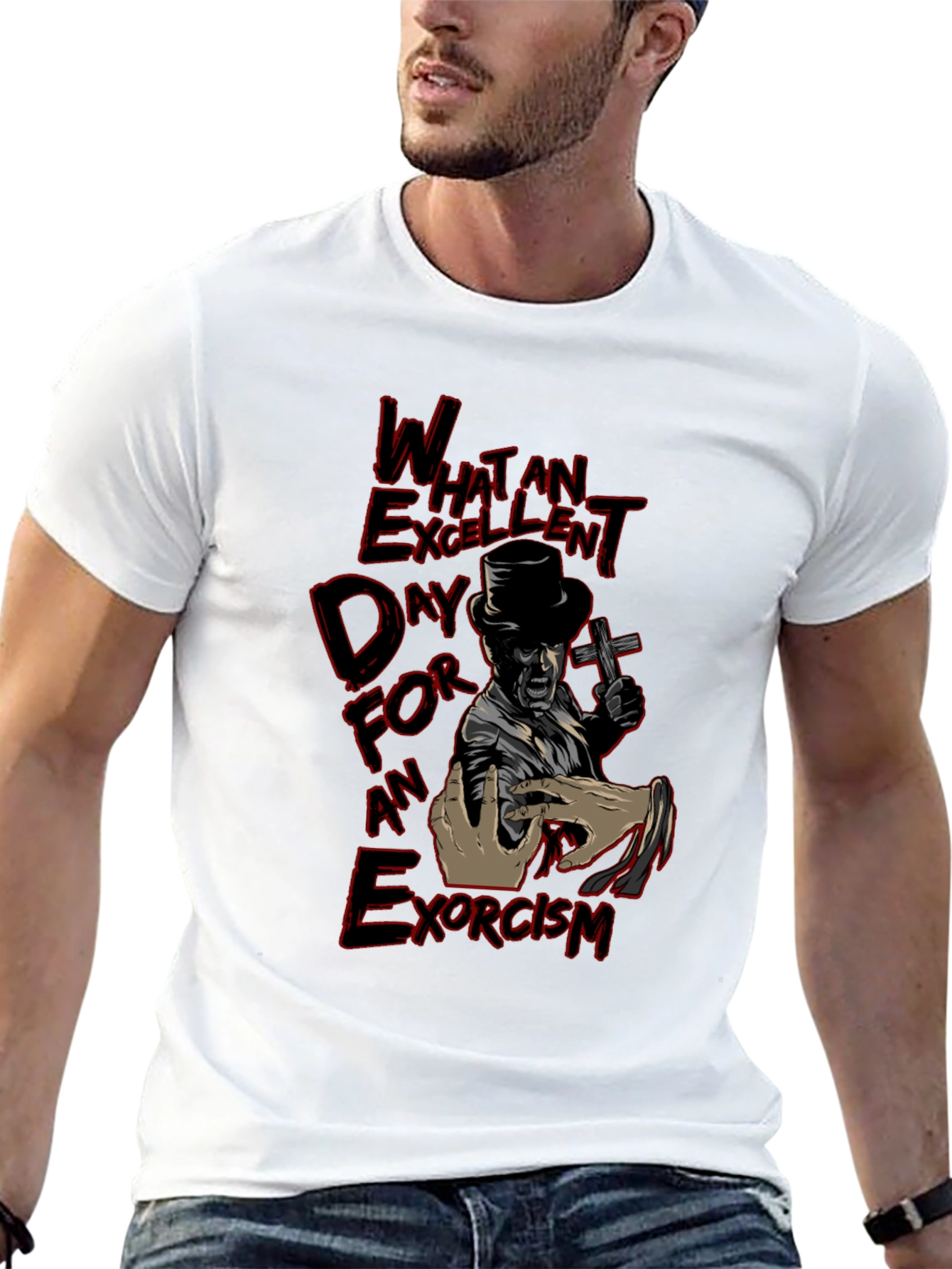 Excellent Day for an Exorcism Graphic T-Shirt