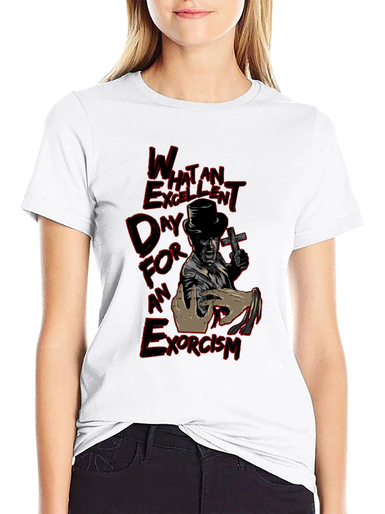 Excellent Day for an Exorcism Graphic T-Shirt