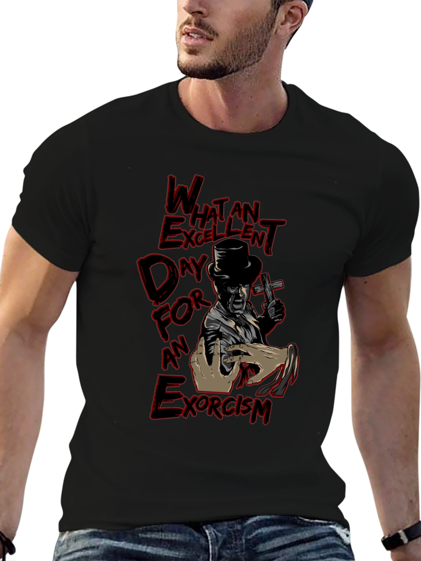 Excellent Day for an Exorcism Graphic T-Shirt