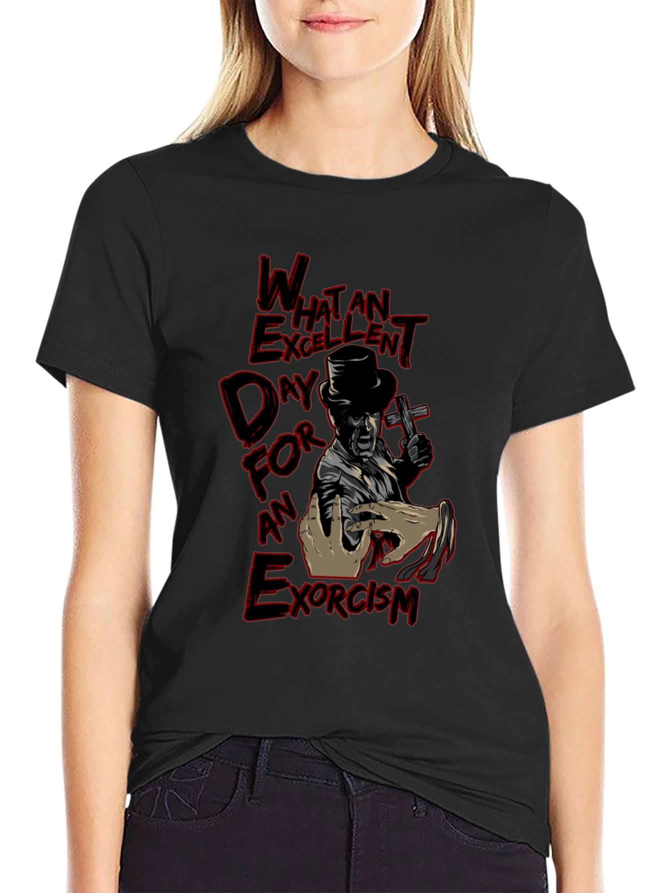 Excellent Day for an Exorcism Graphic T-Shirt