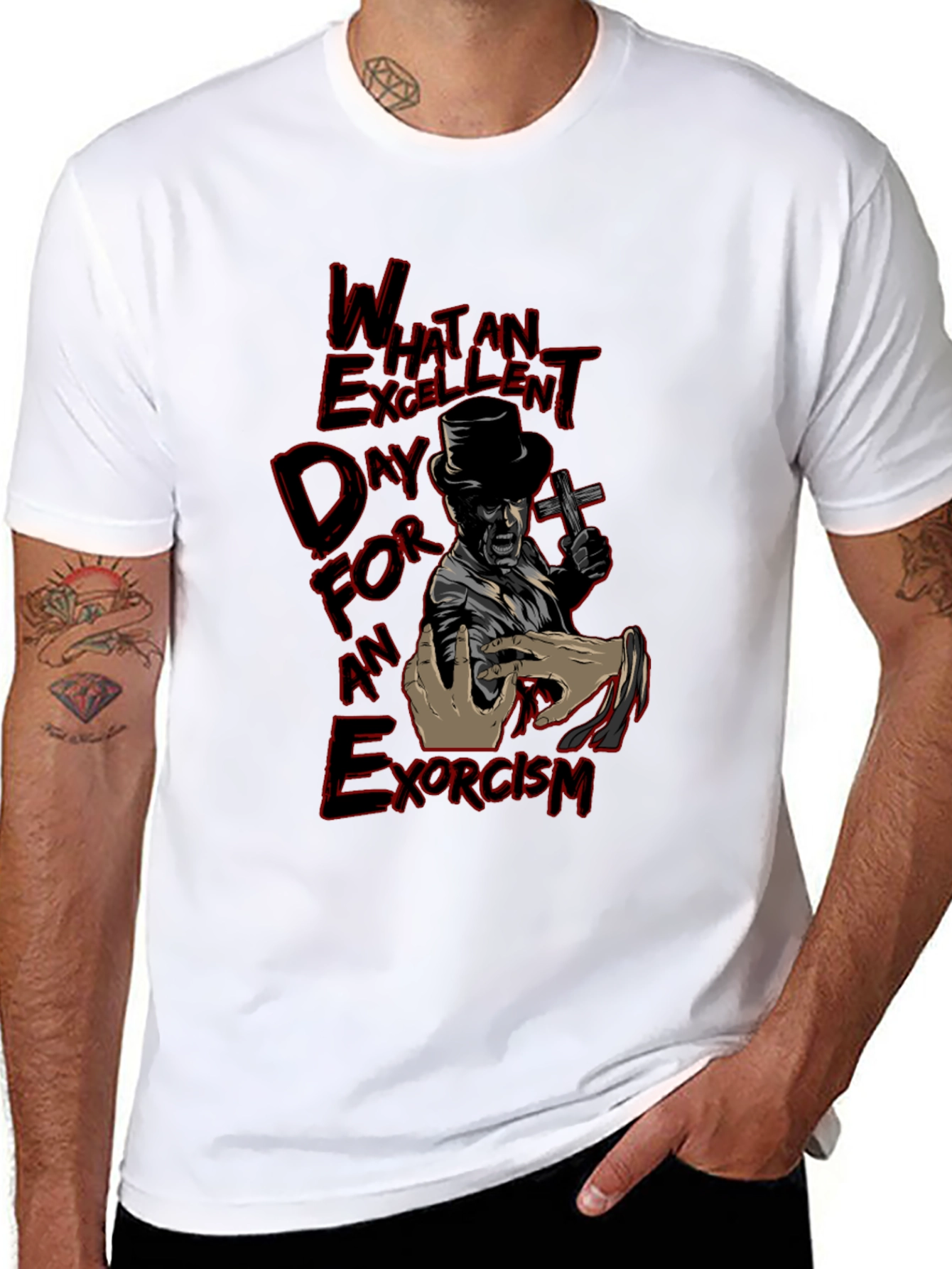 Excellent Day for an Exorcism Graphic T-Shirt