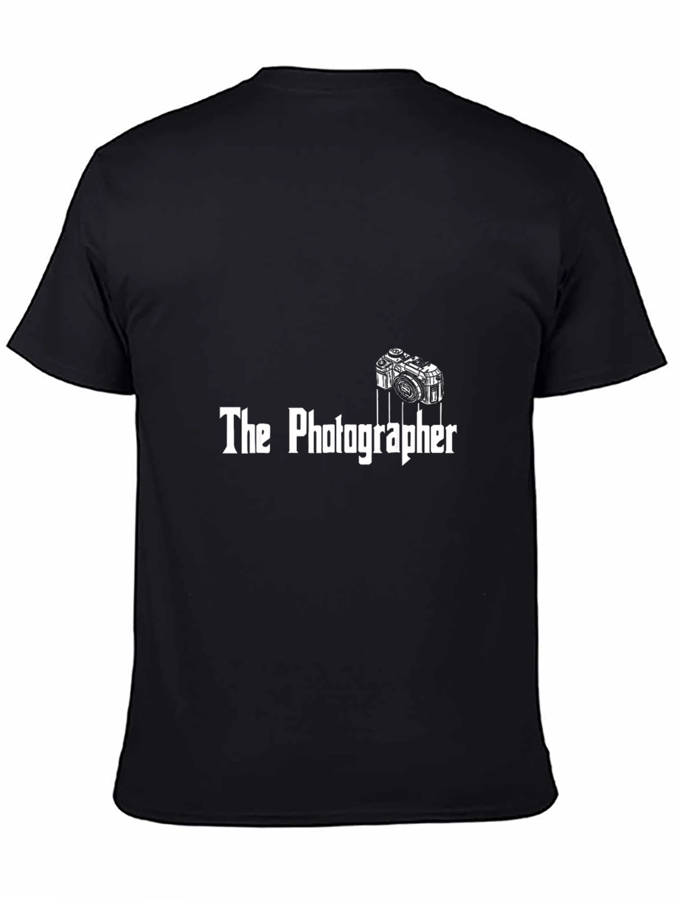 The Photographer T-Shirt - Black