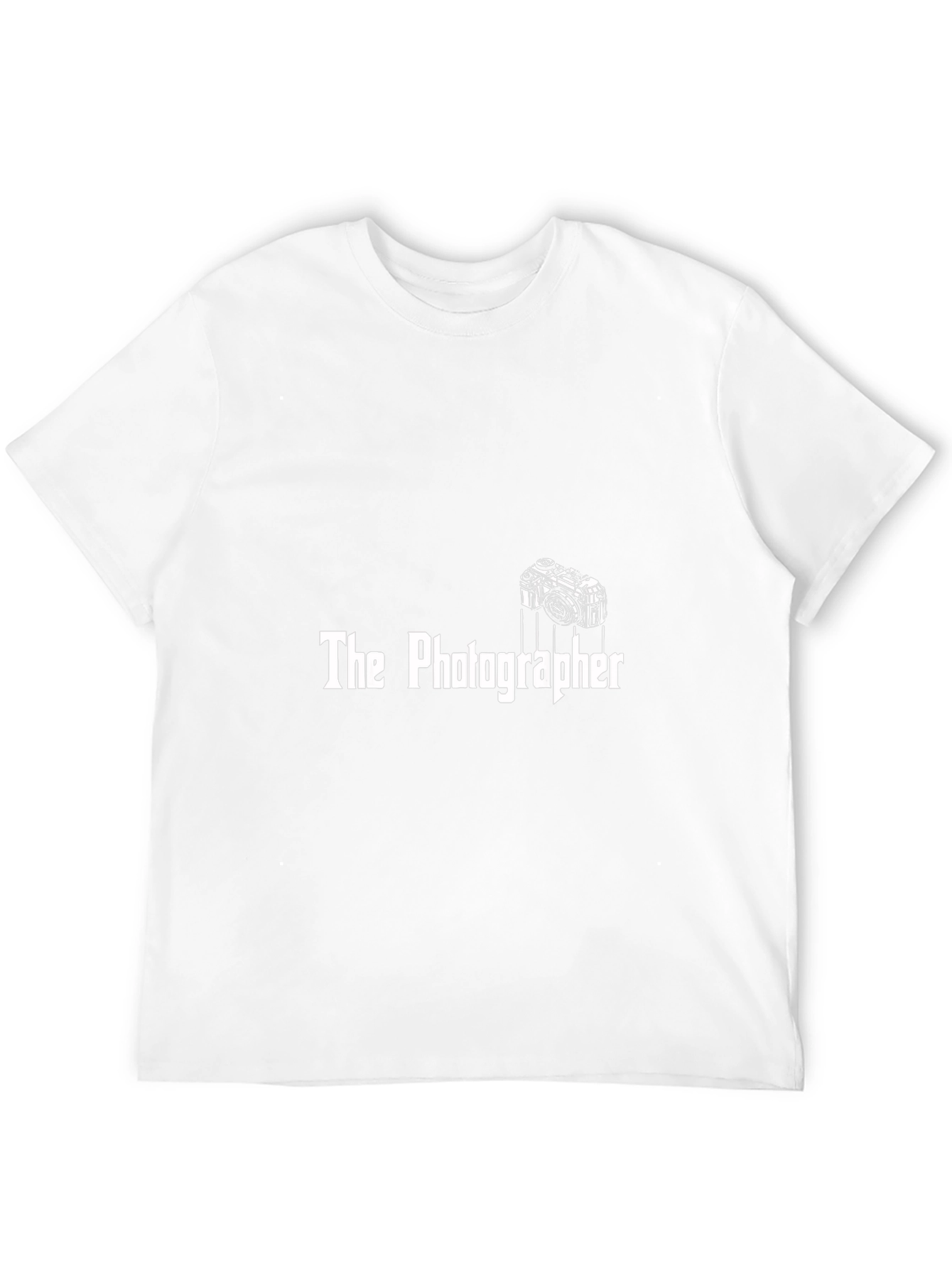 The Photographer T-Shirt - Black