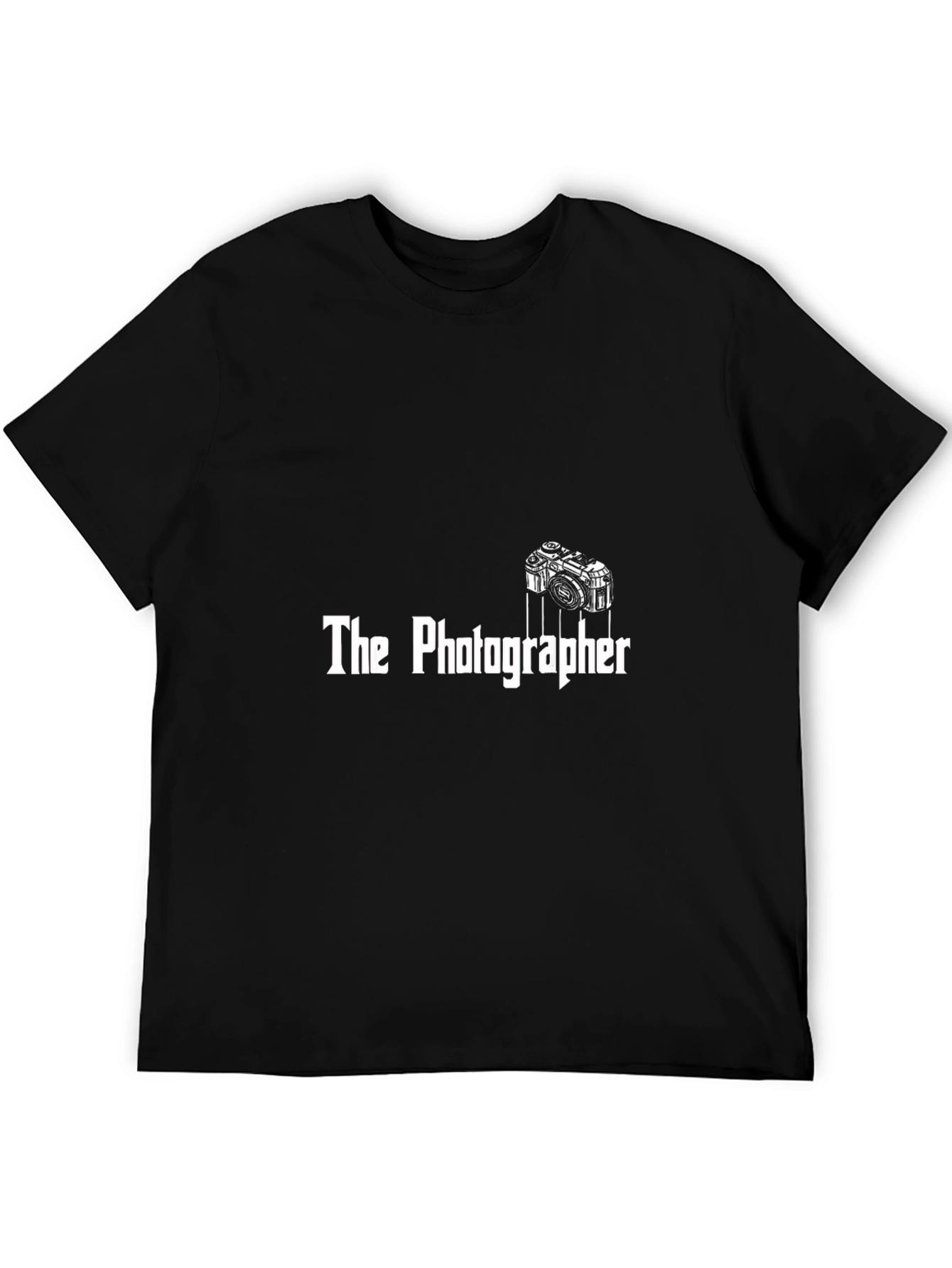 The Photographer T-Shirt - Black