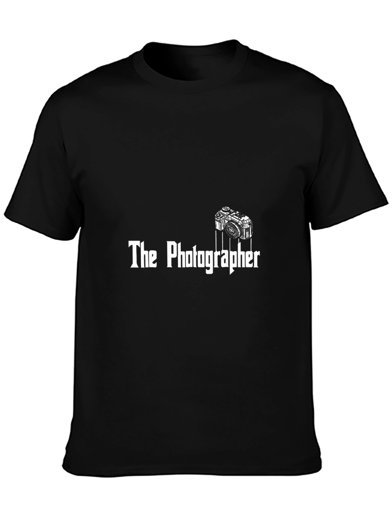 The Photographer T-Shirt - Black