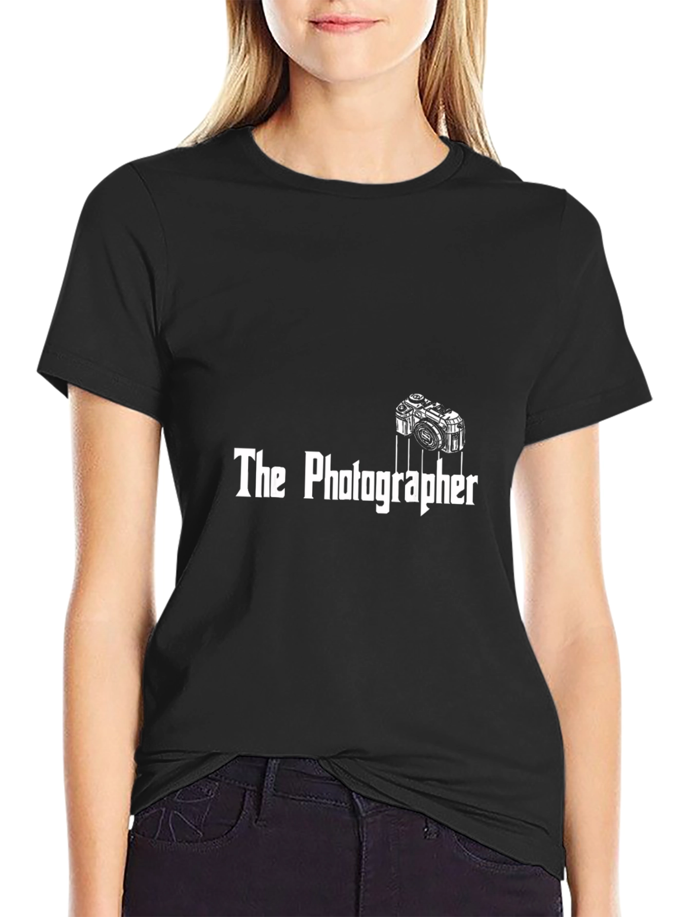 The Photographer T-Shirt - Black