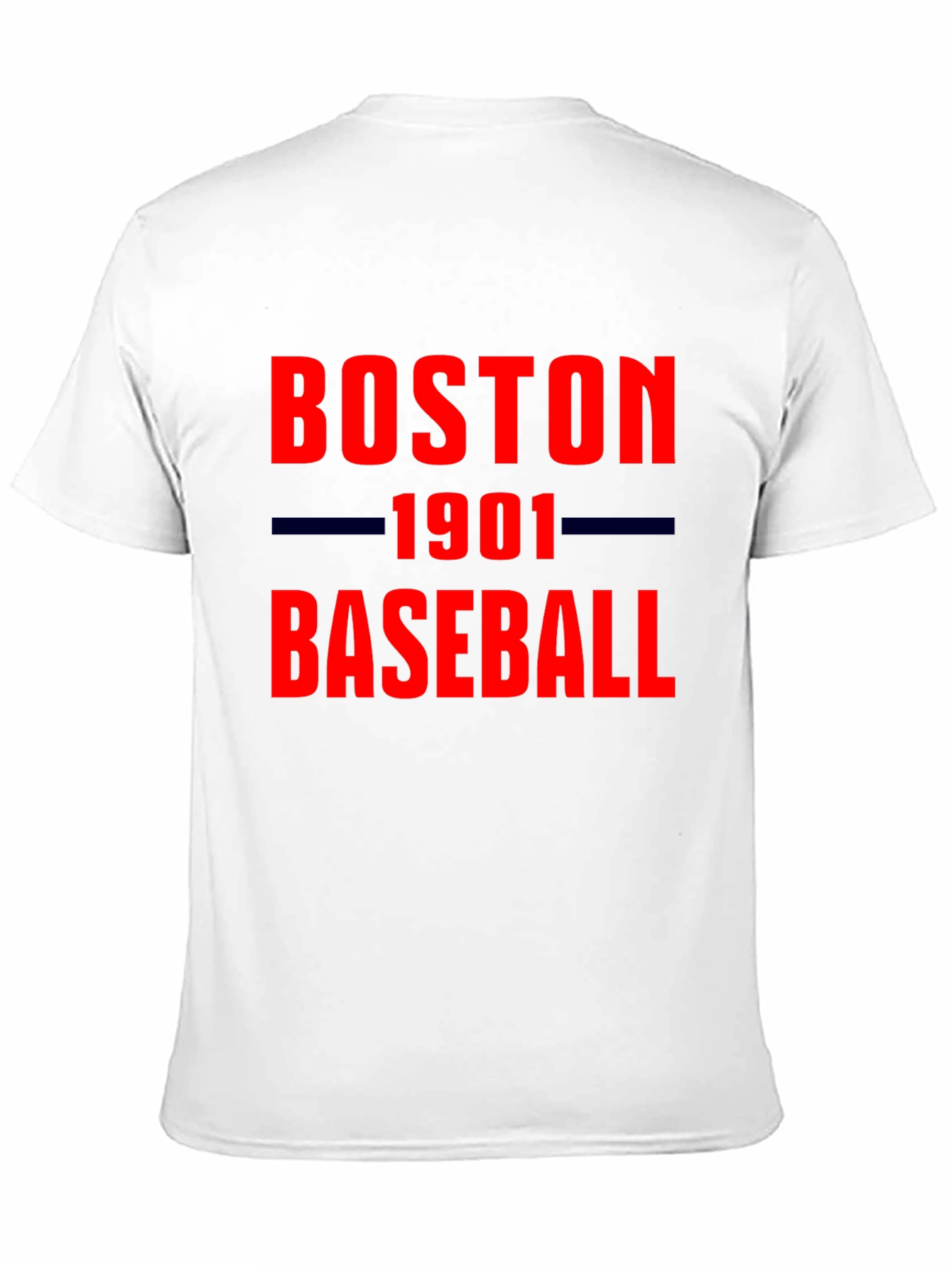 Boston Baseball 1901 Black T-Shirt