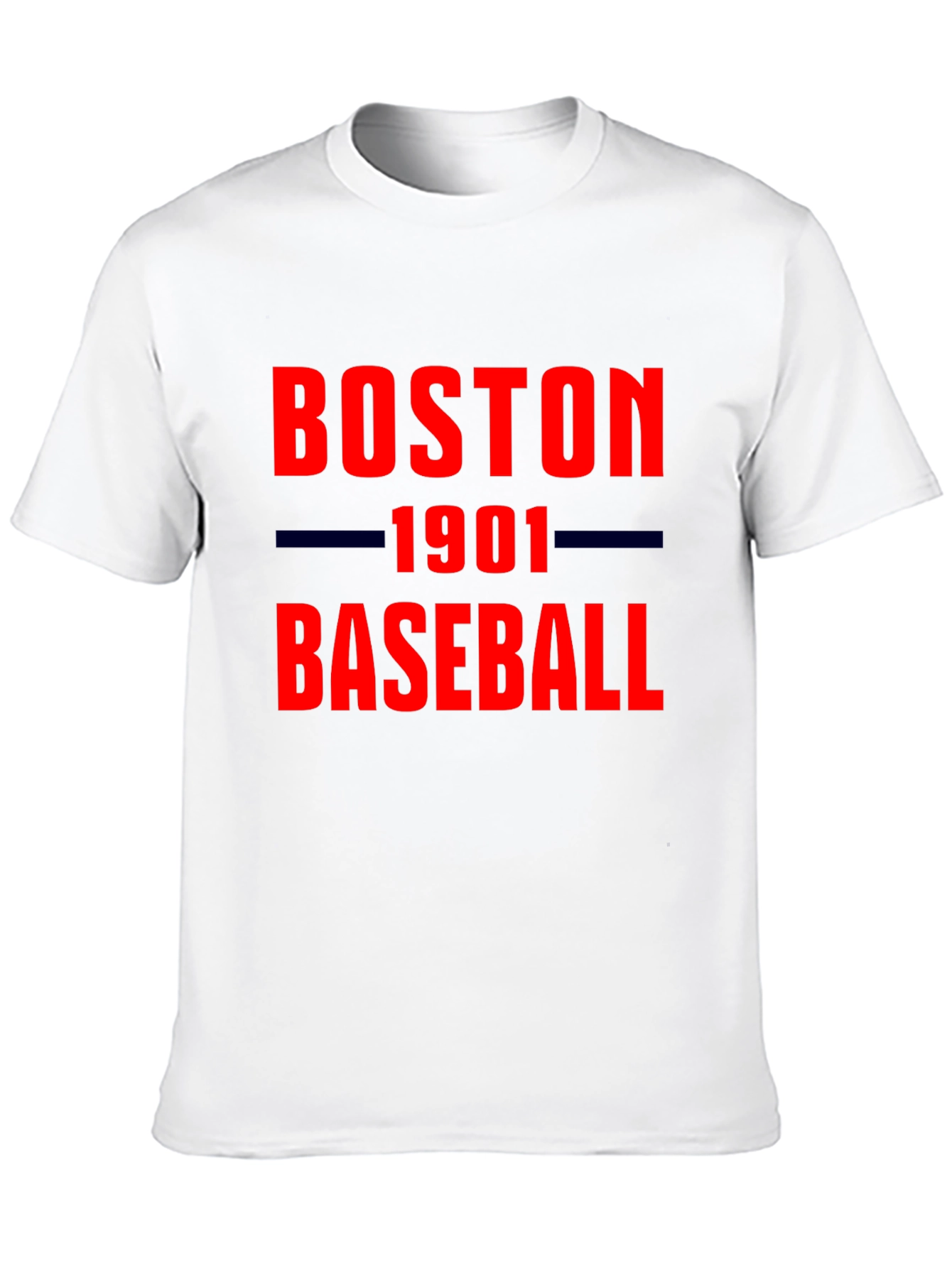 Boston Baseball 1901 Black T-Shirt