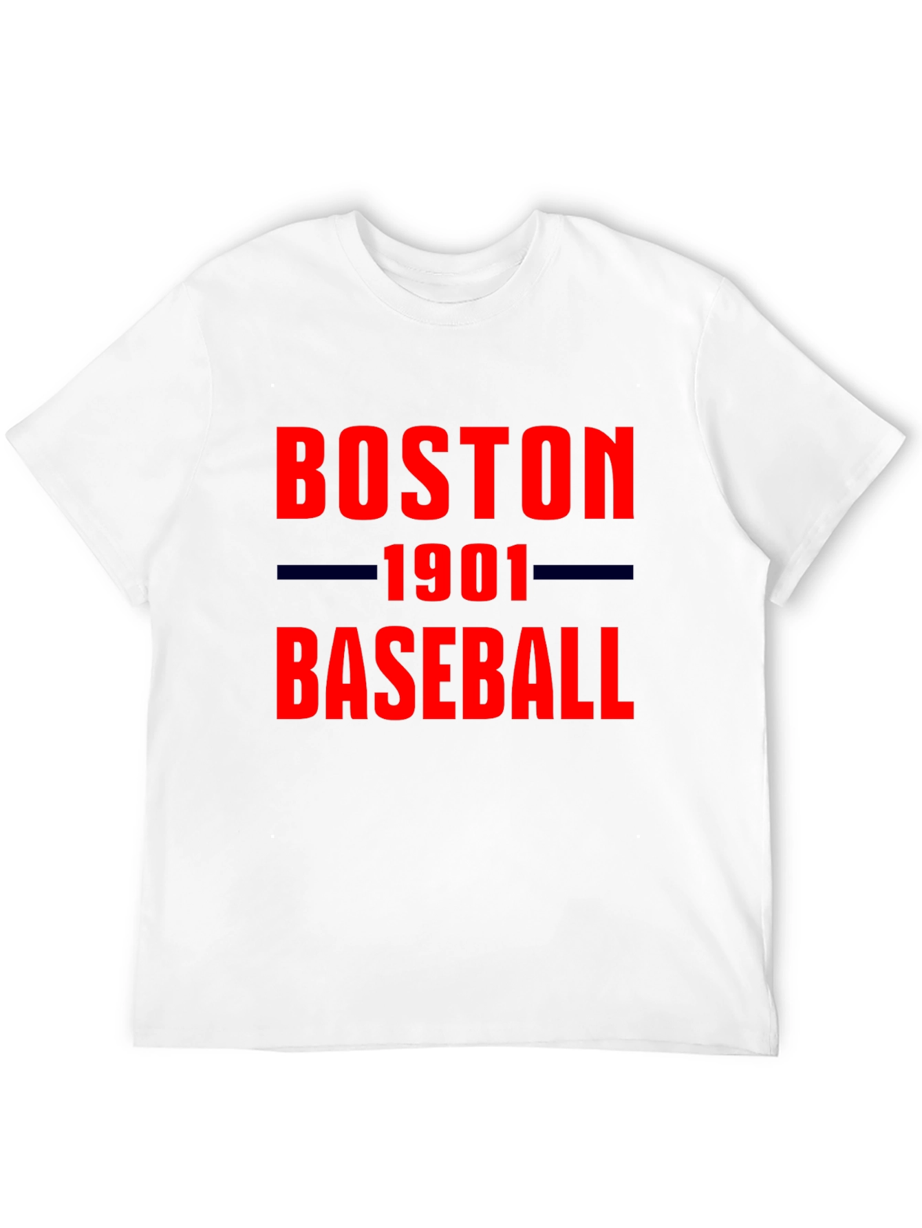 Boston Baseball 1901 Black T-Shirt