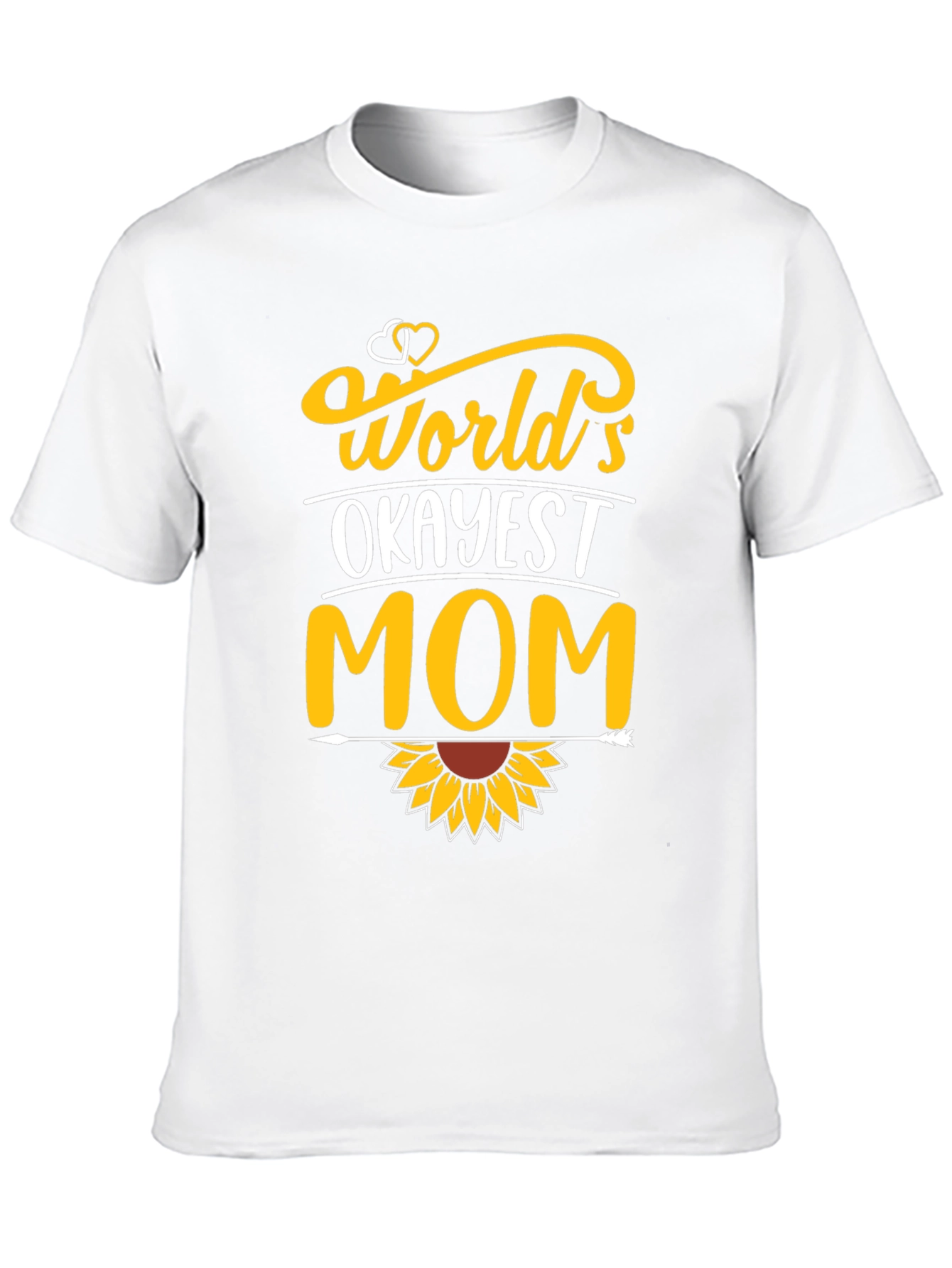 Worlds Okayest Mom Graphic T-Shirt