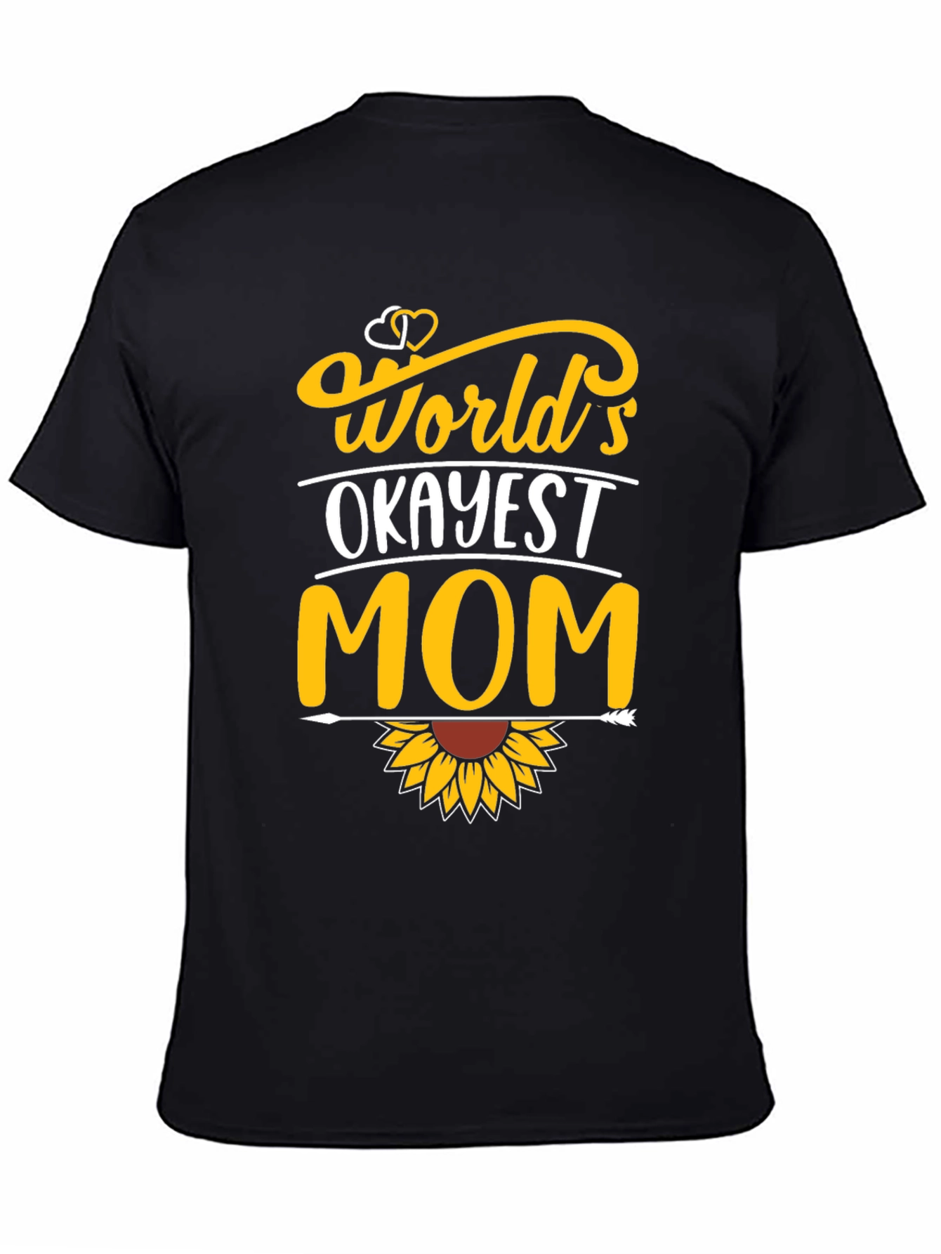 Worlds Okayest Mom Graphic T-Shirt