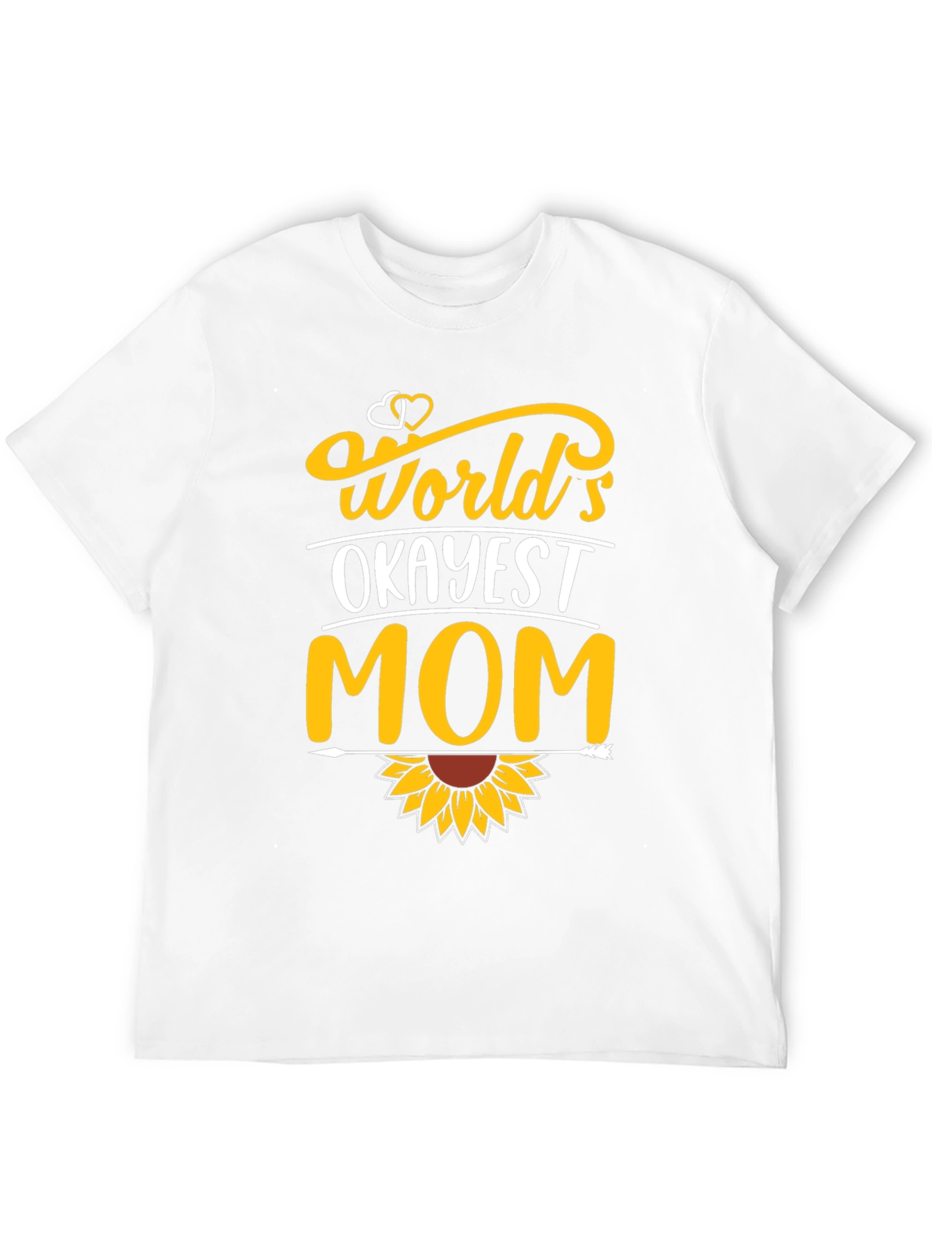 Worlds Okayest Mom Graphic T-Shirt