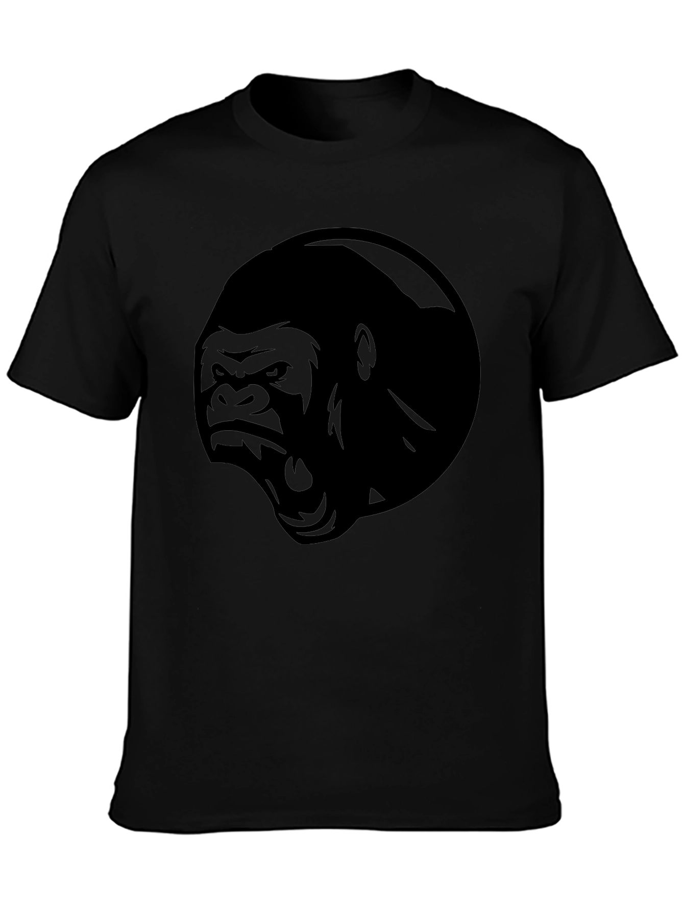 Black Gorilla Graphic T-Shirt