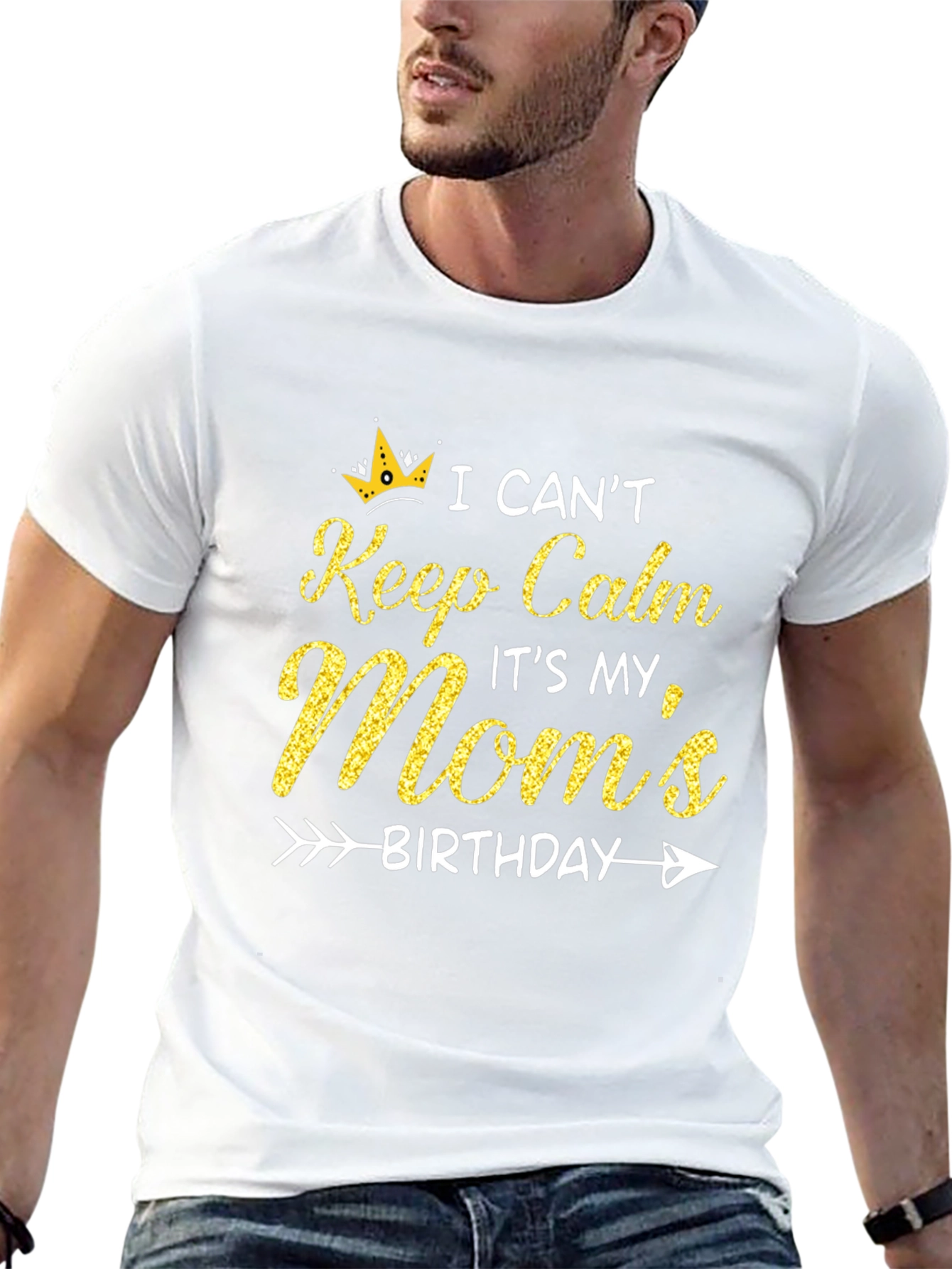 Moms Birthday T-Shirt: I Cant Keep Calm