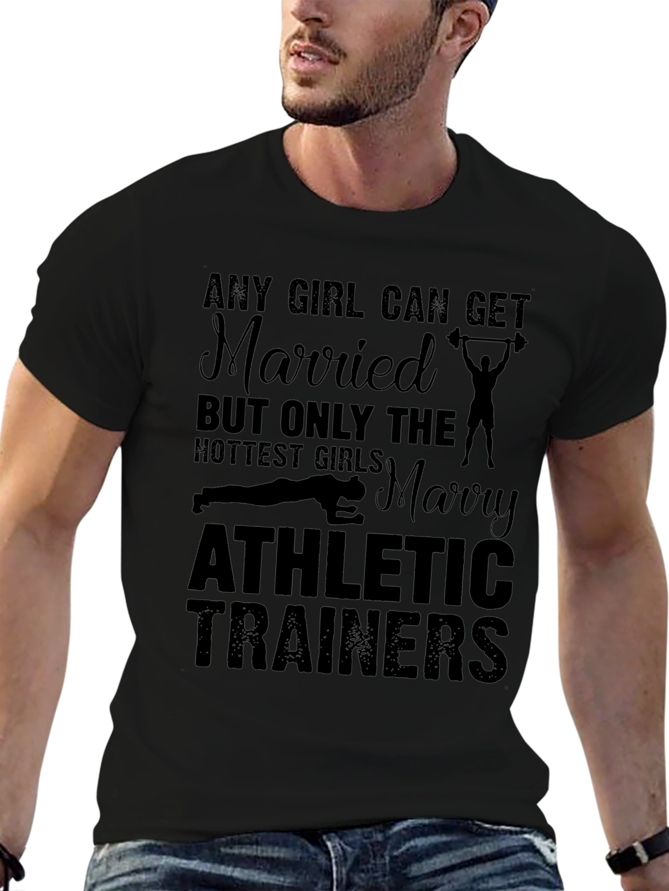 Athletic Trainers T-Shirt - Marry Hottest Girls