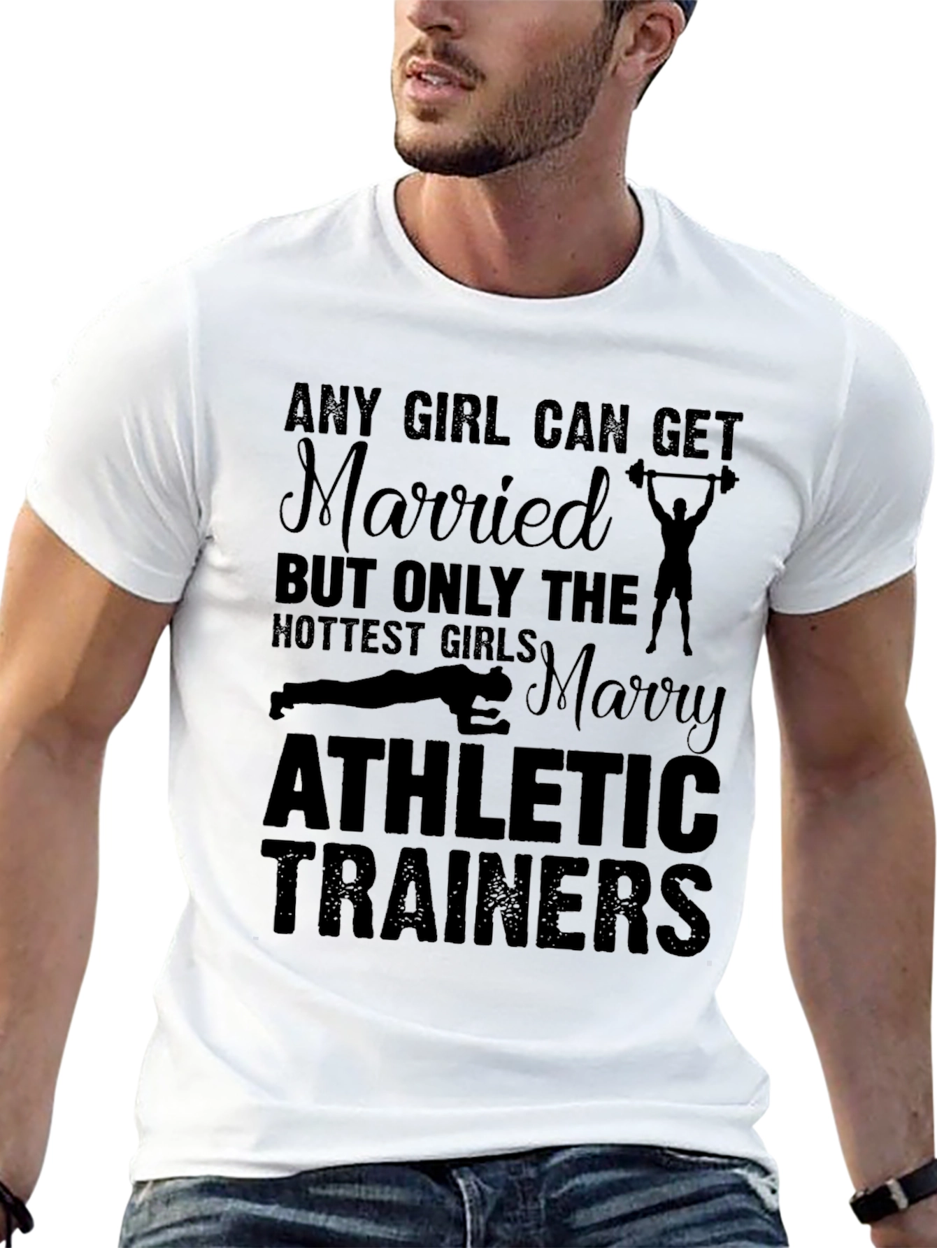Athletic Trainers T-Shirt - Marry Hottest Girls