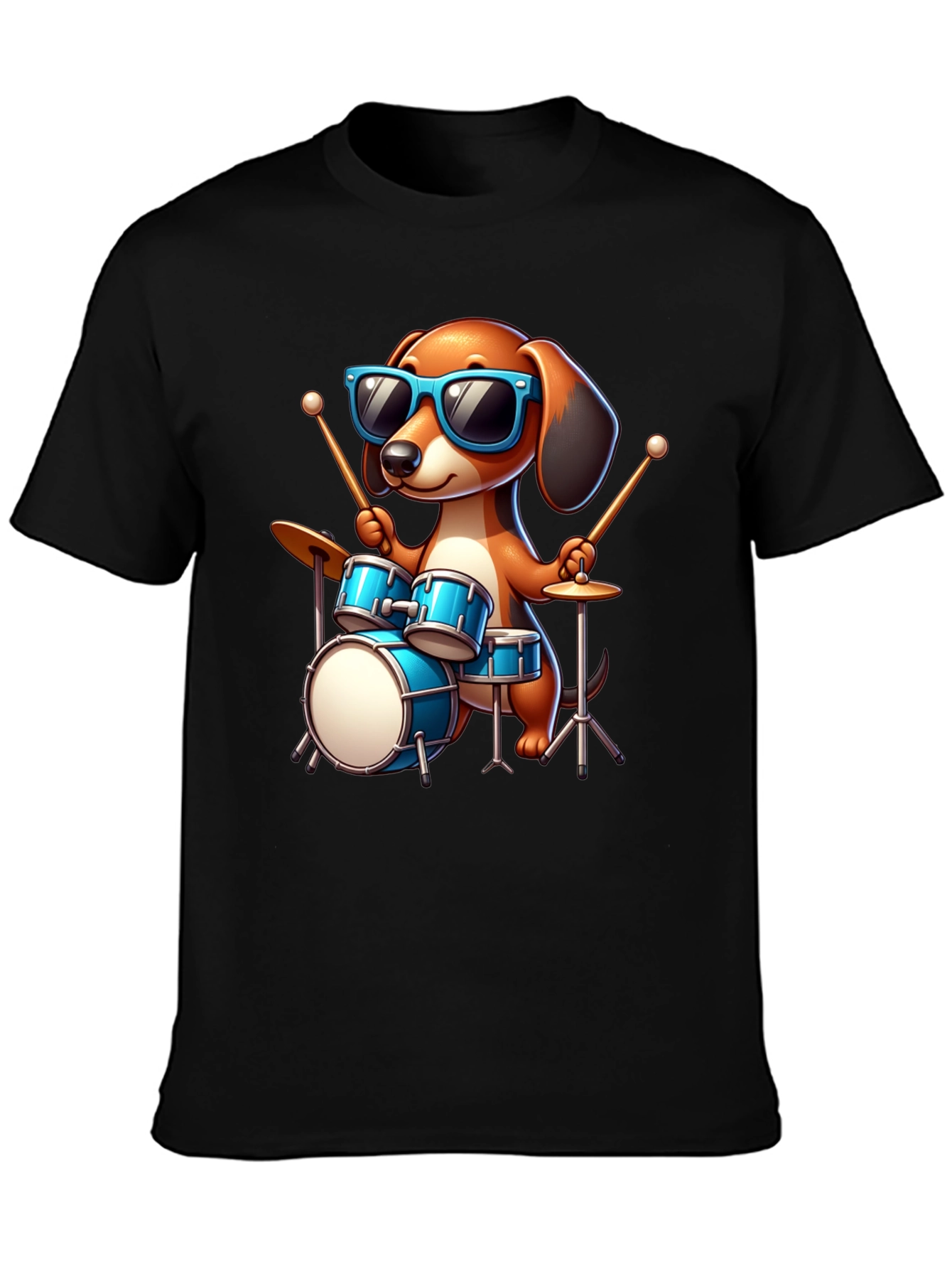 Dog Drummer T-Shirt