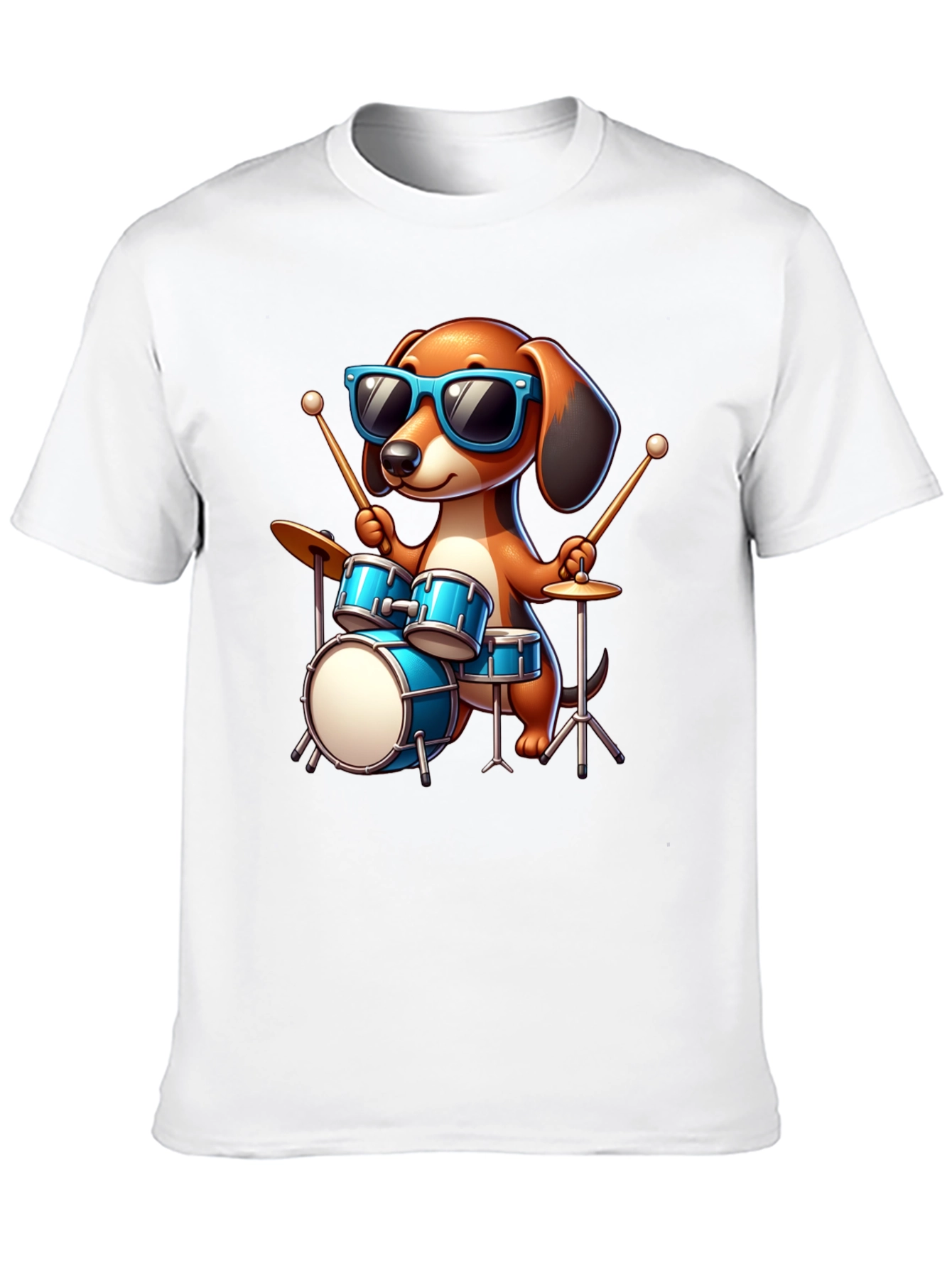 Dog Drummer T-Shirt
