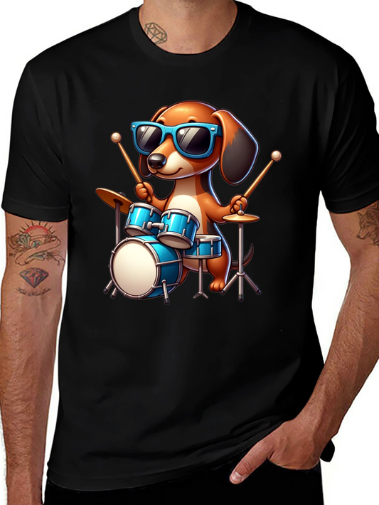 Dog Drummer T-Shirt