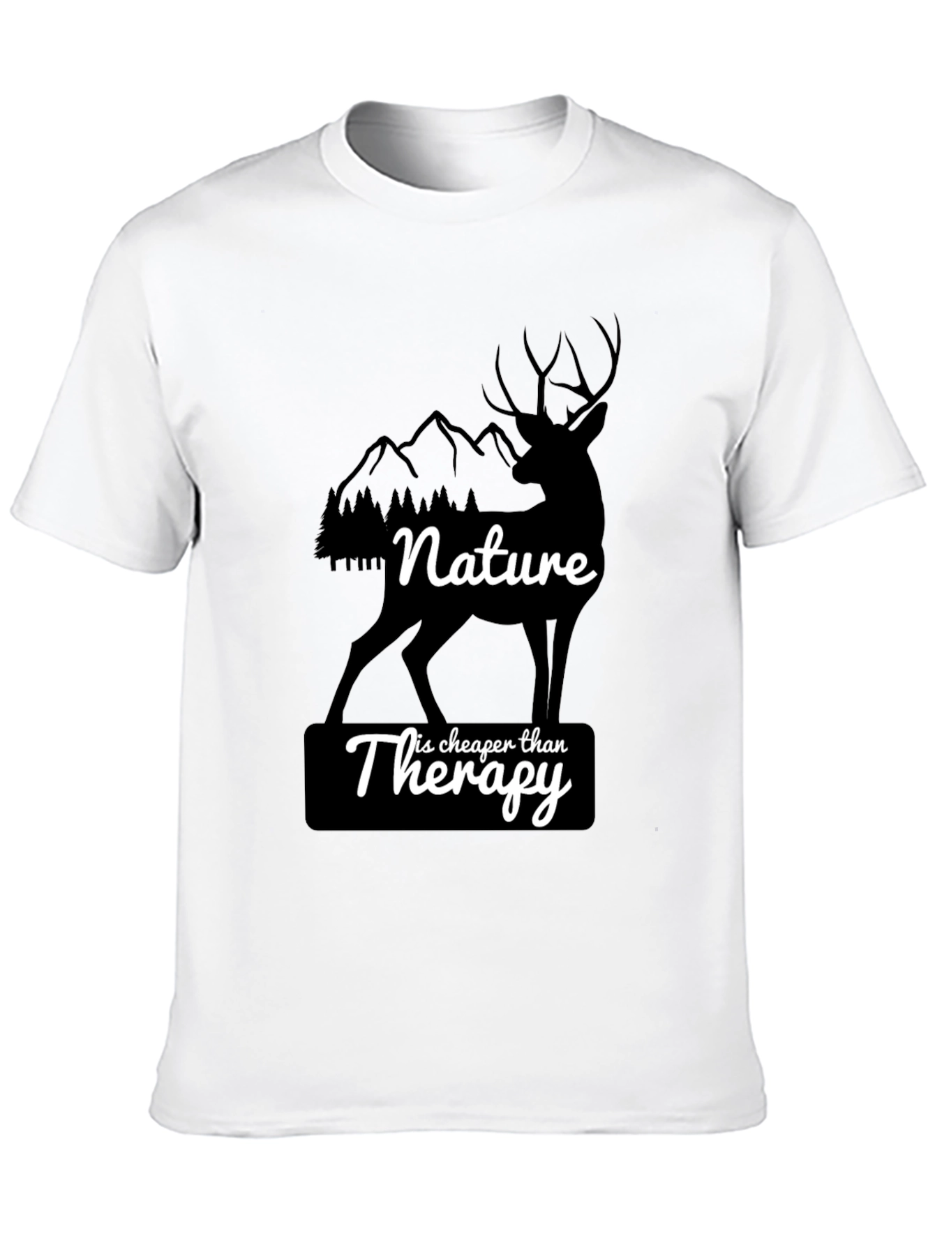 Nature is Cheaper Than Therapy Graphic Tee