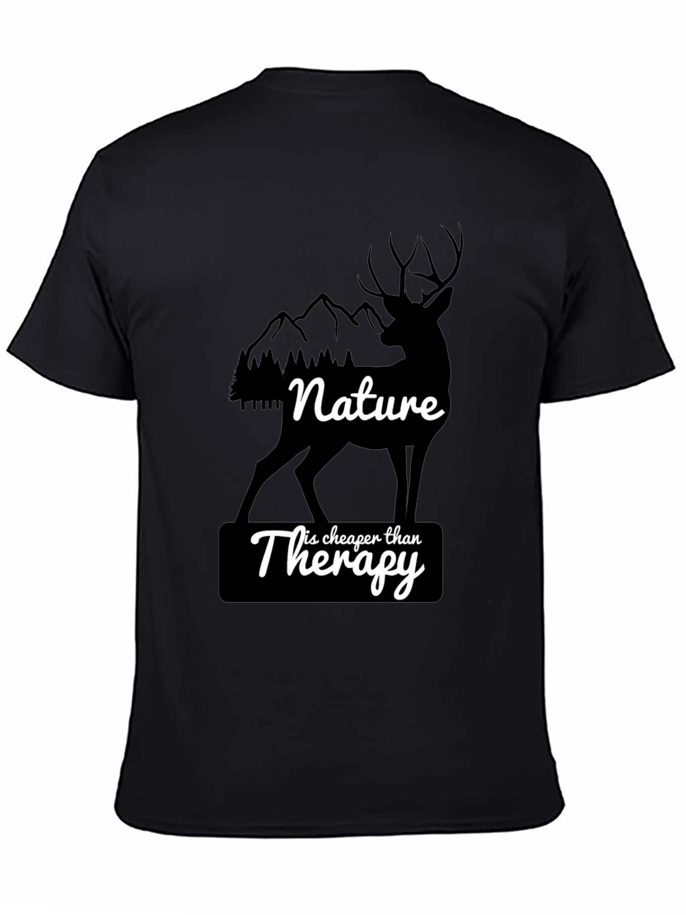 Nature is Cheaper Than Therapy Graphic Tee