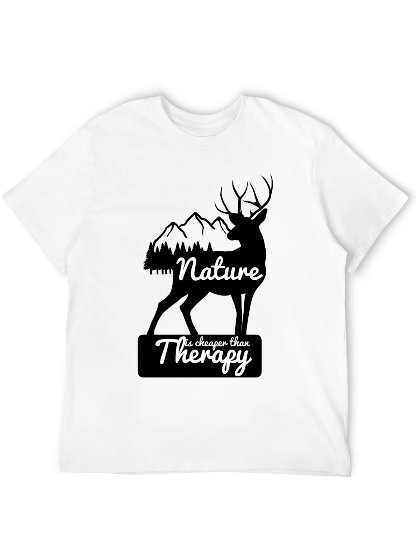 Nature is Cheaper Than Therapy Graphic Tee