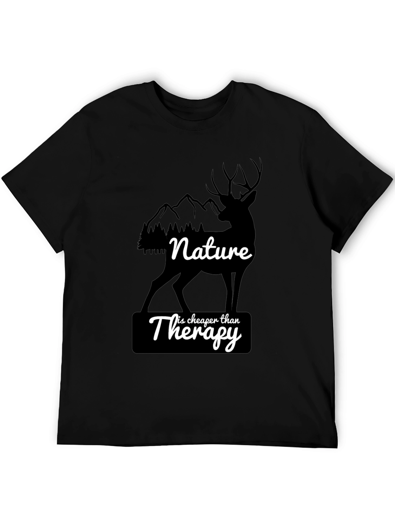 Nature is Cheaper Than Therapy Graphic Tee