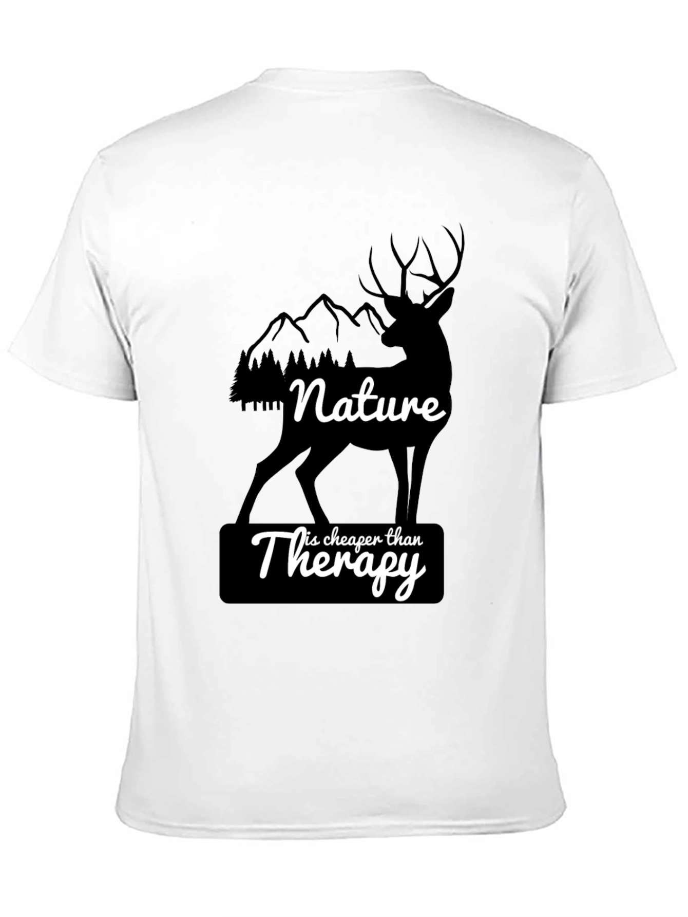 Nature is Cheaper Than Therapy Graphic Tee