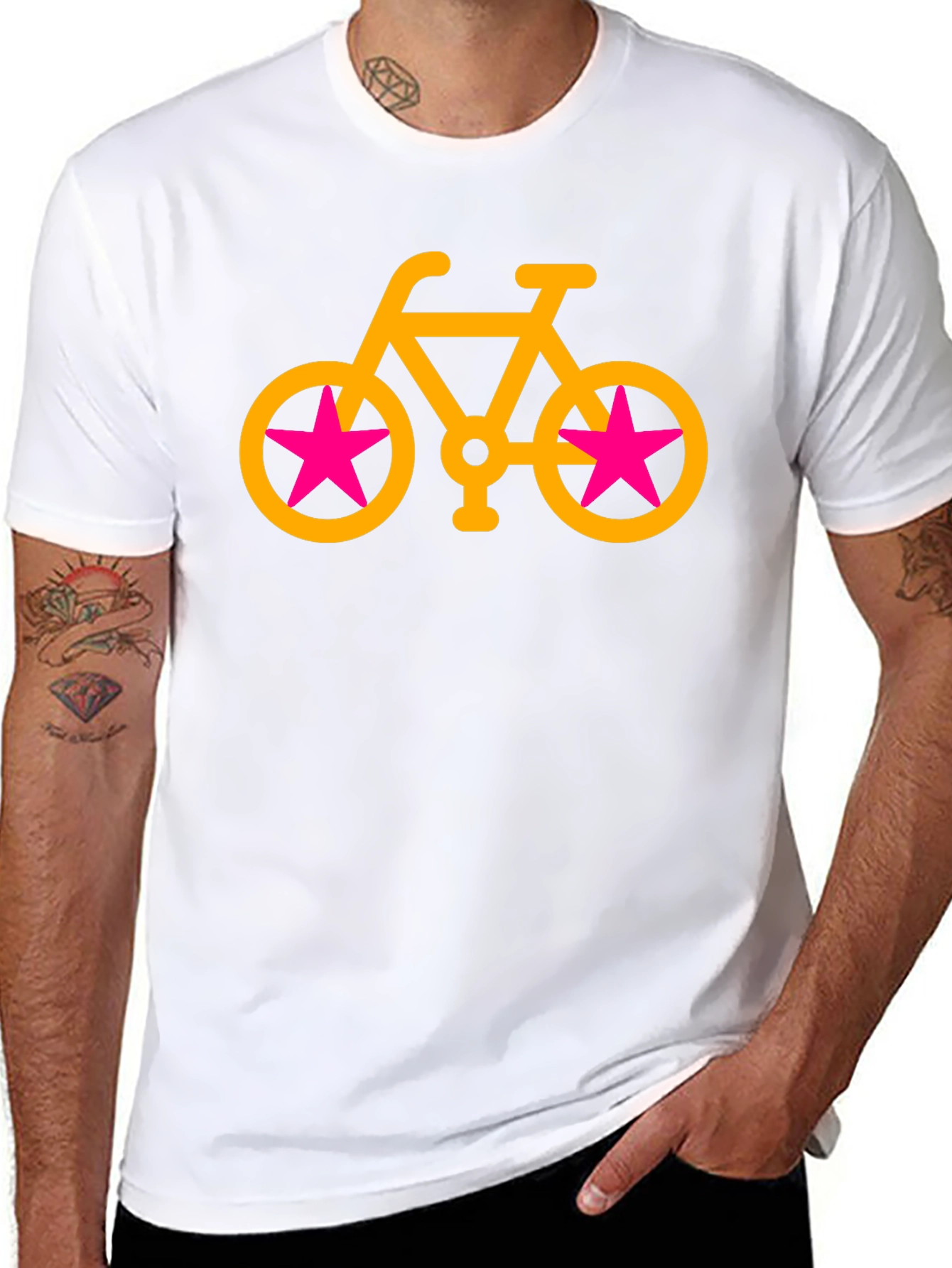 Bike Star T-Shirt - Graphic Tee