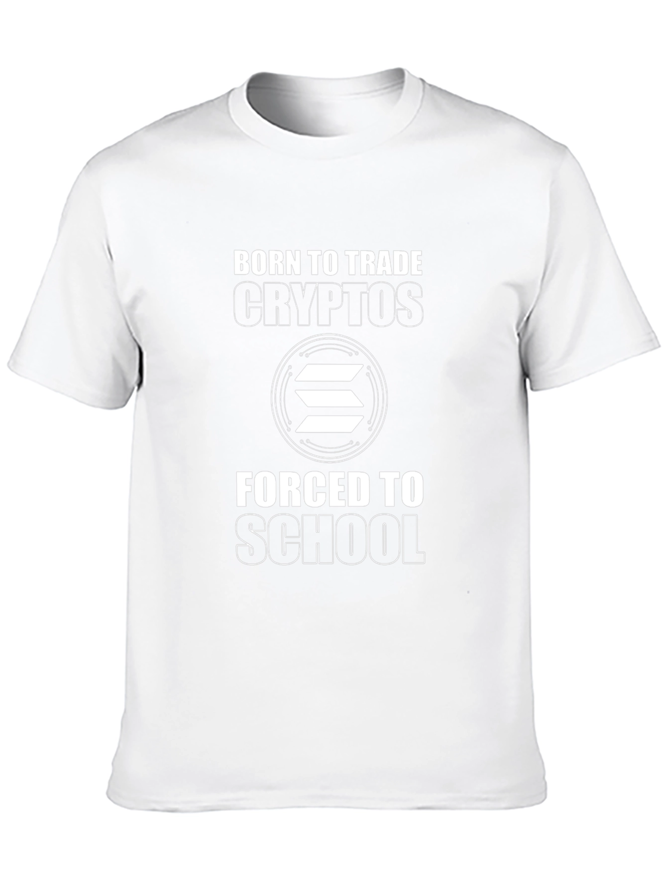 Born to Trade Crypto Black T-Shirt