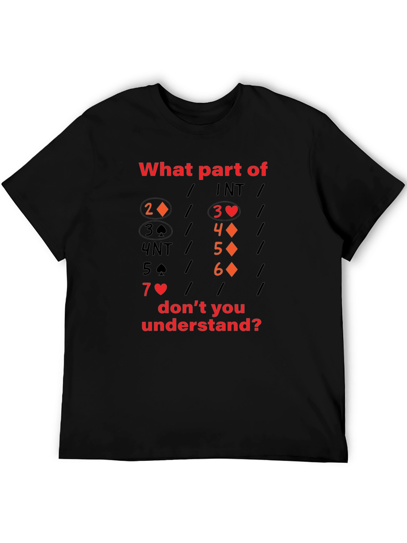 What Part of Bridge Dont You Understand T-Shirt