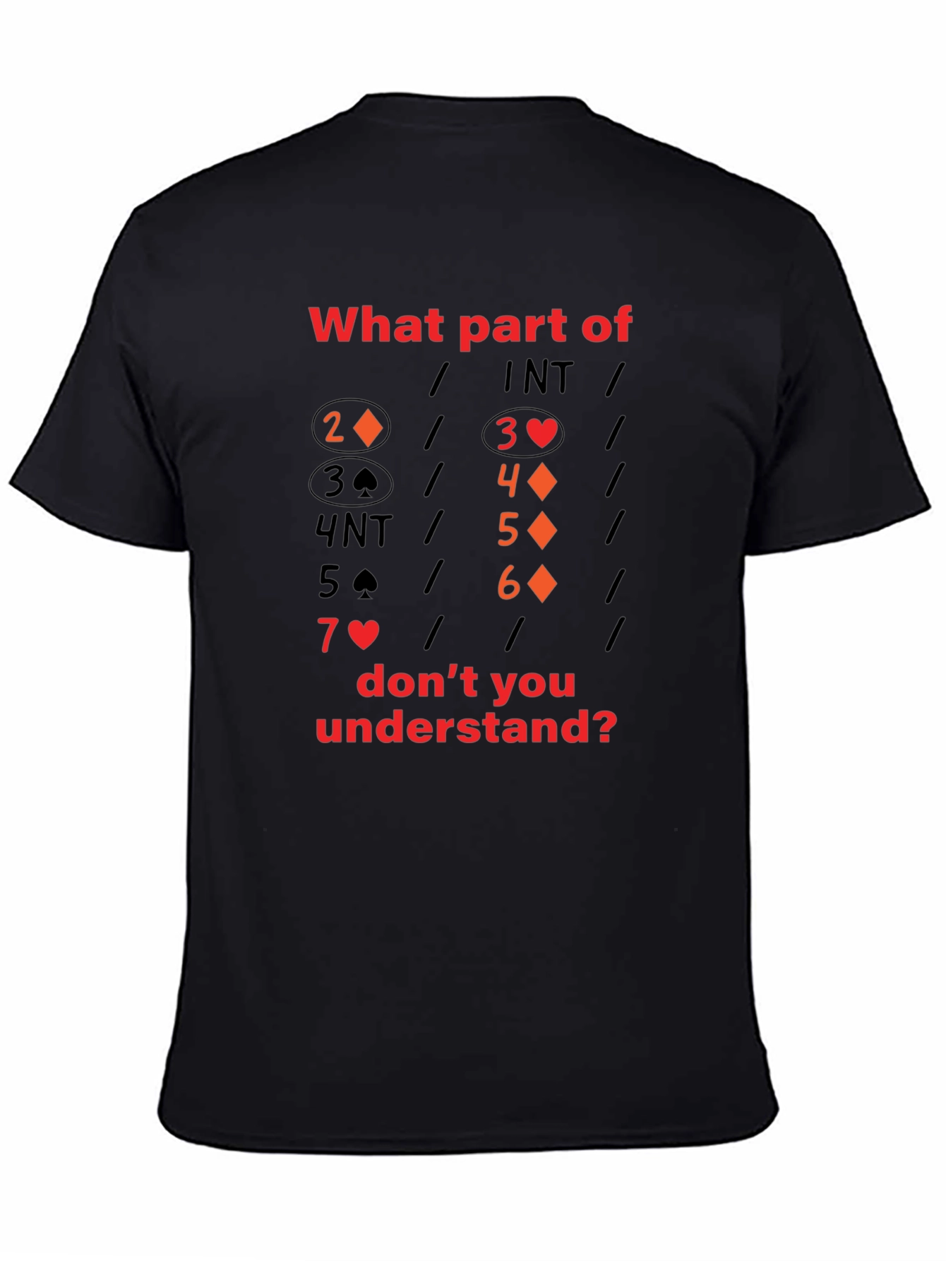 What Part of Bridge Dont You Understand T-Shirt