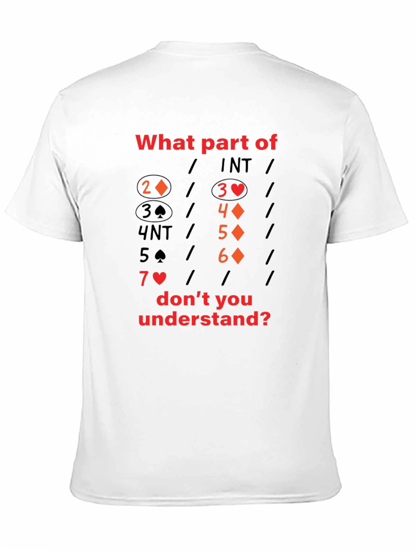 What Part of Bridge Dont You Understand T-Shirt