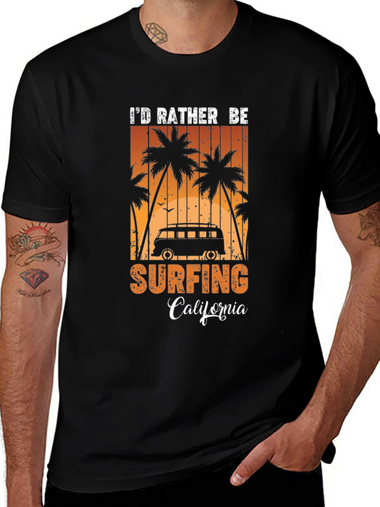 Surfing California Graphic Tee