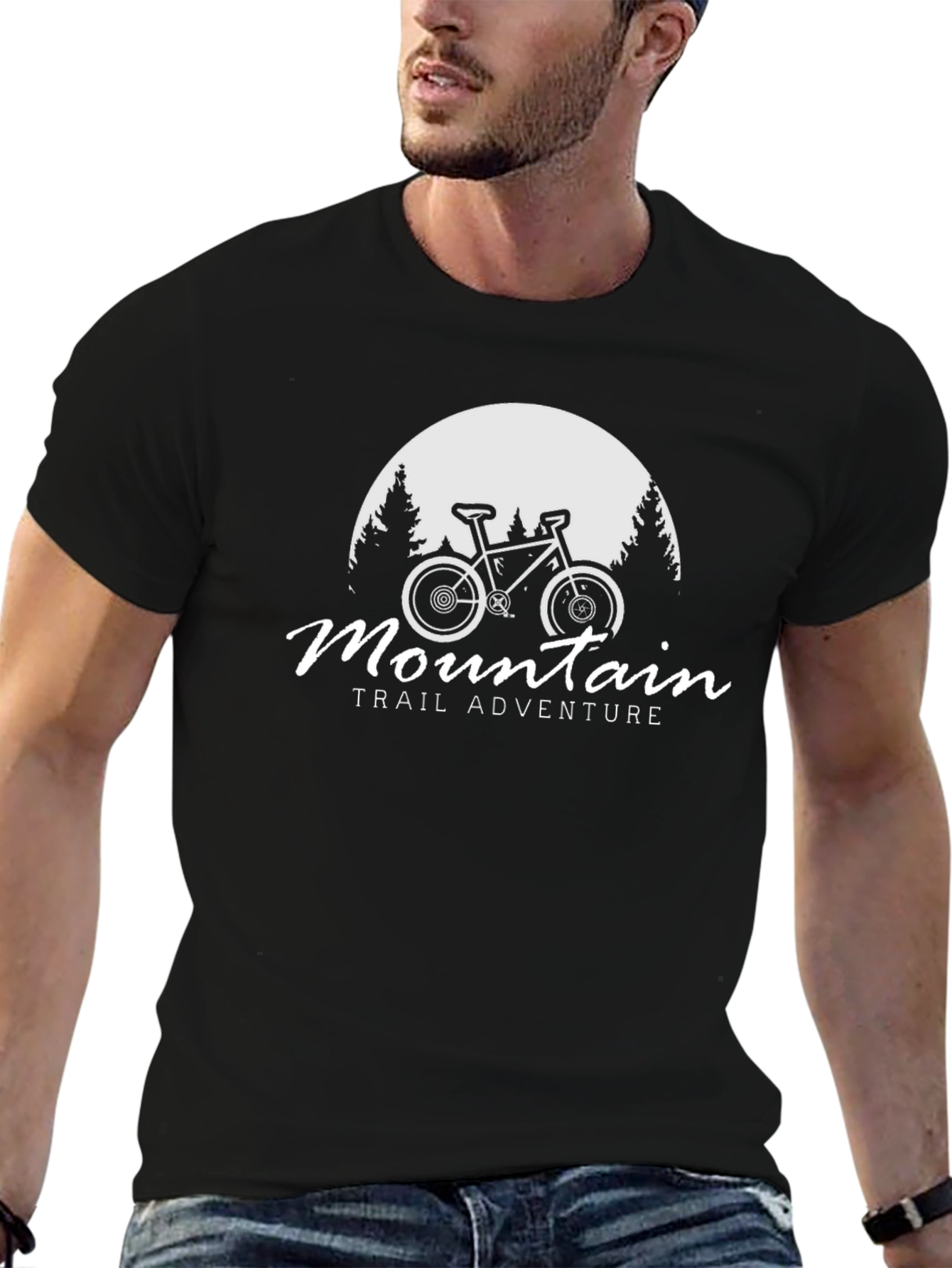Mountain Trail Adventure Graphic T-Shirt