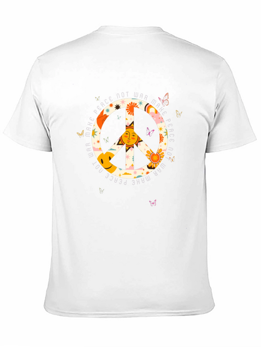 Make Peace Not War T-Shirt - Retro Graphic Tee
