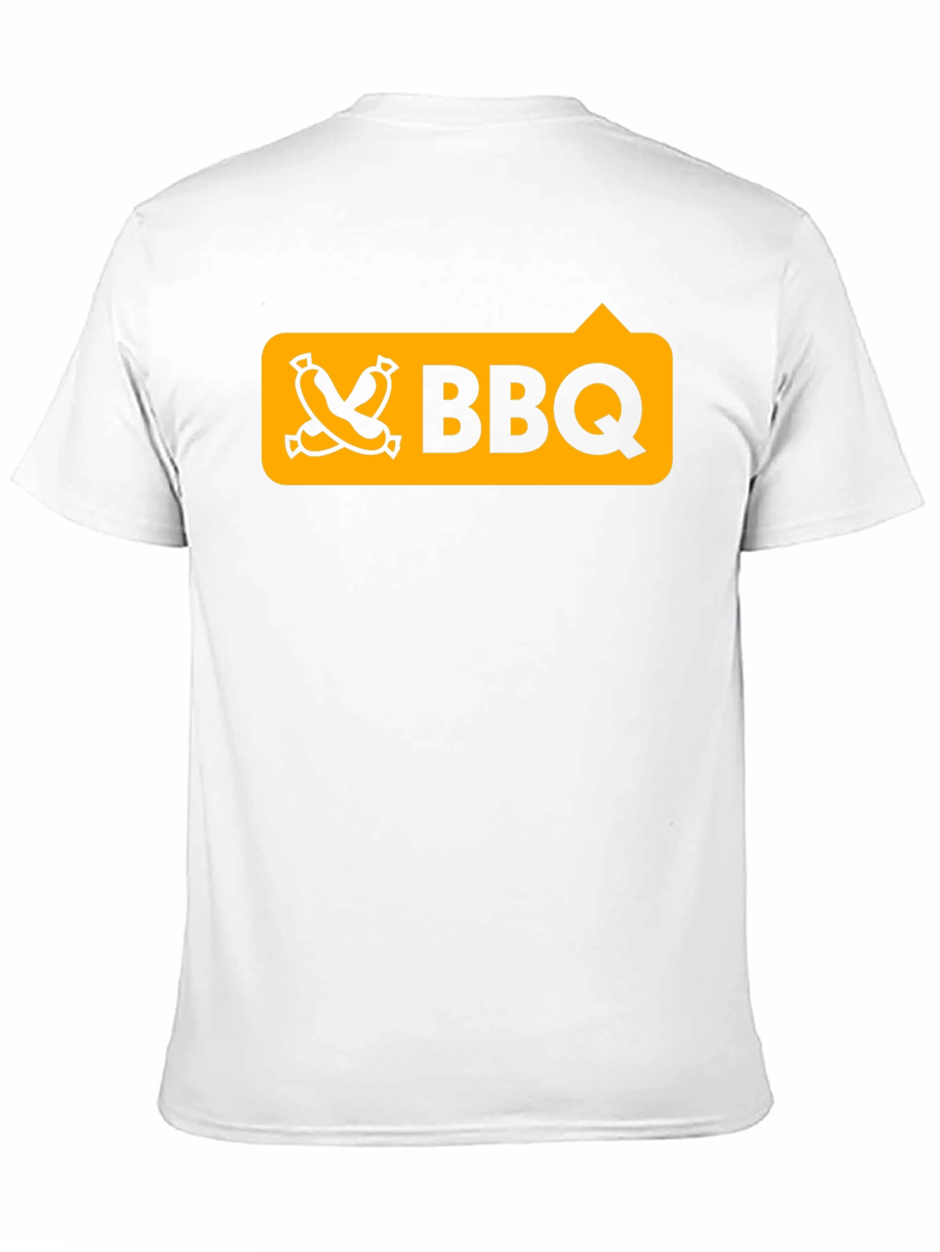 BBQ Graphic Tee - Black Cotton T-Shirt
