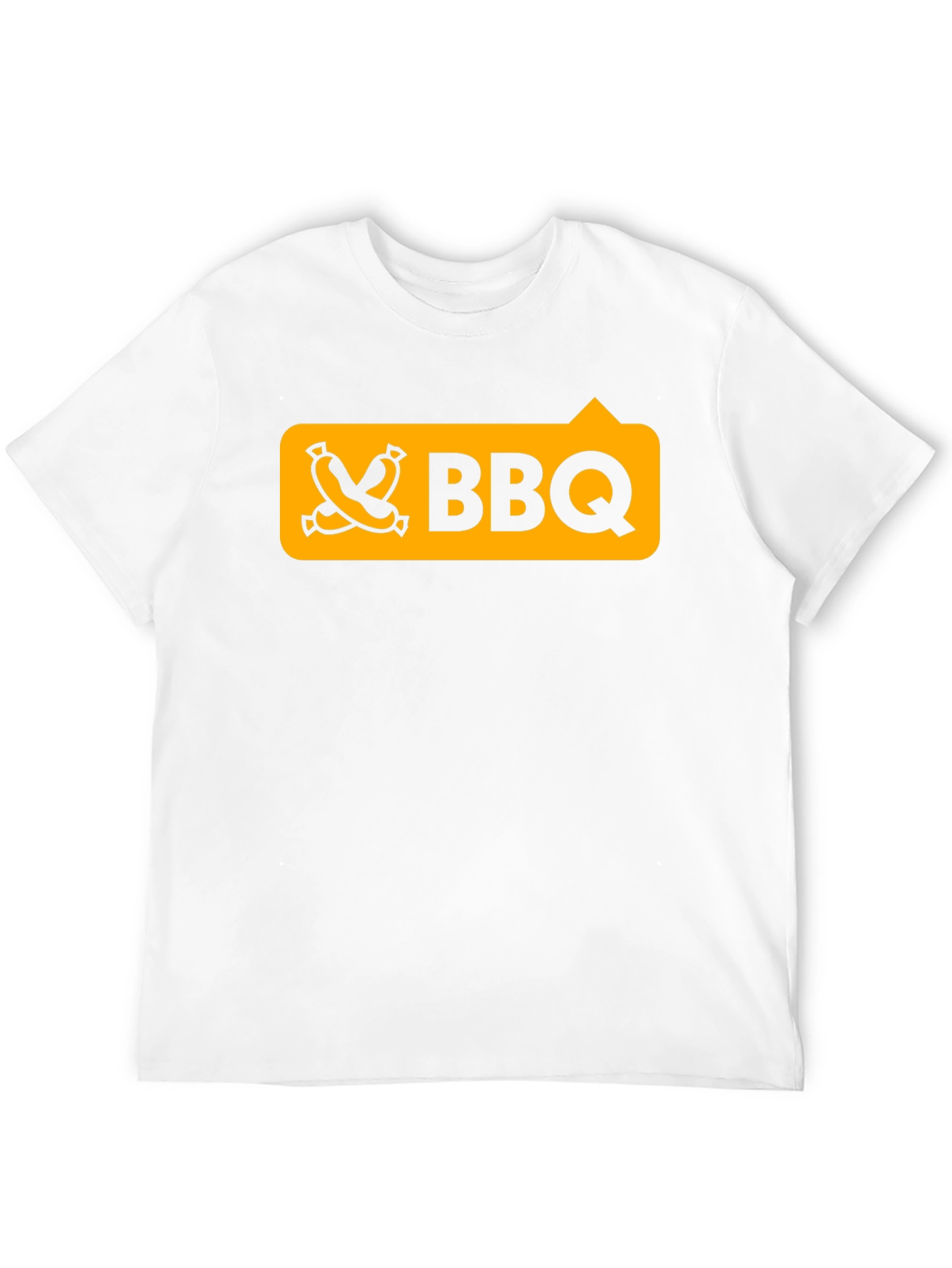 BBQ Graphic Tee - Black Cotton T-Shirt