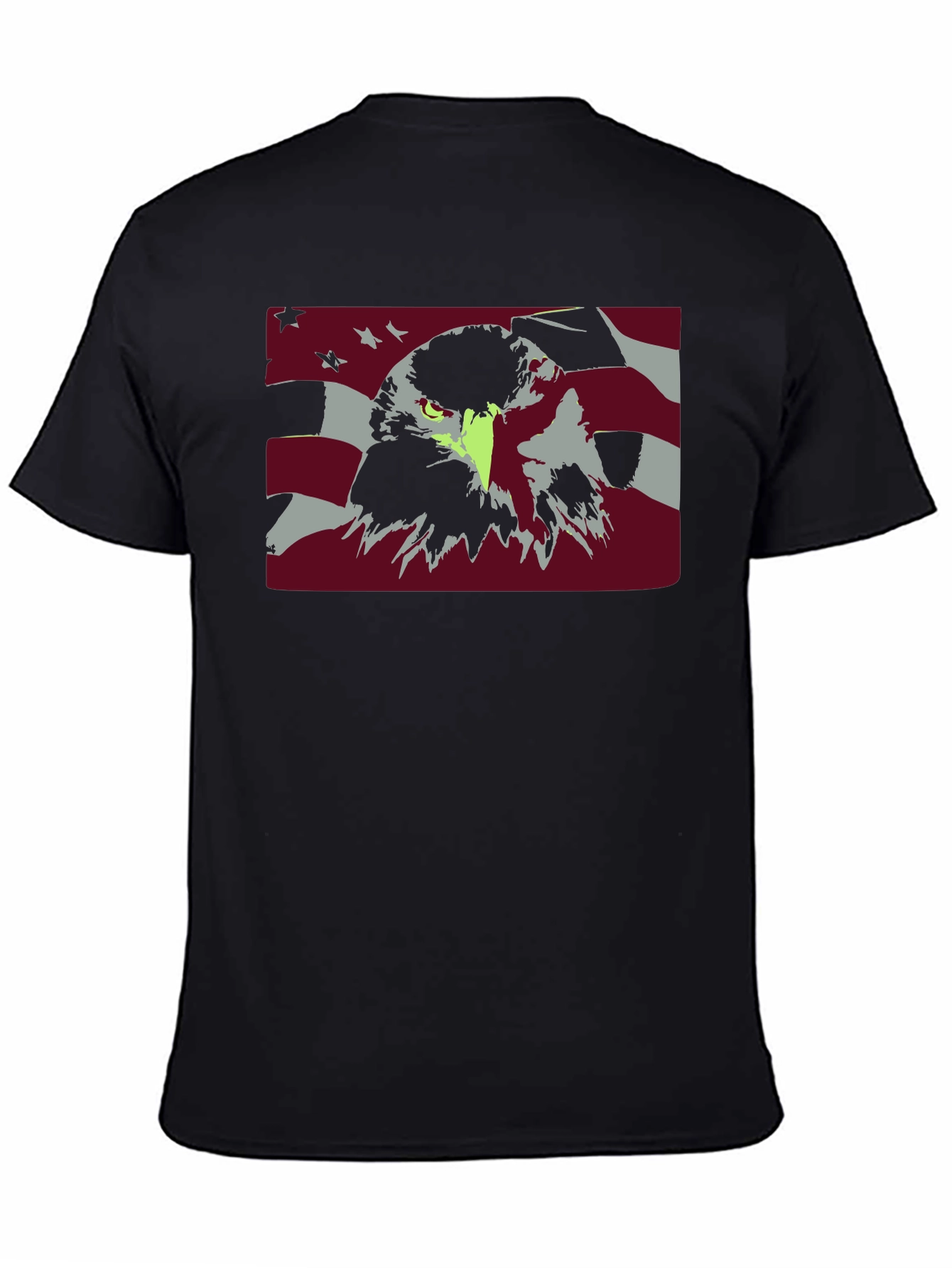 Eagle USA Flag Graphic Tee - Patriotic T-Shirt