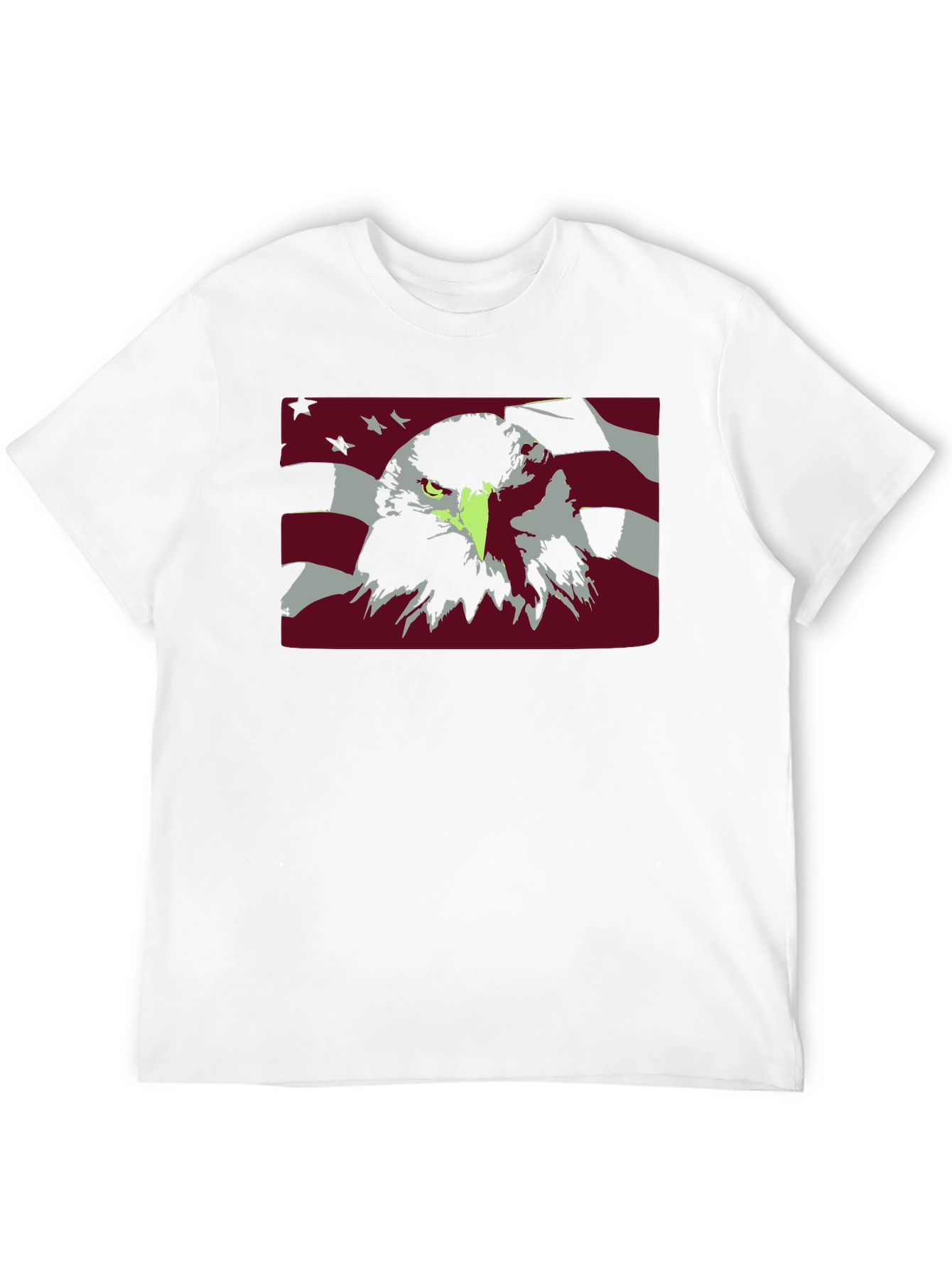 Eagle USA Flag Graphic Tee - Patriotic T-Shirt