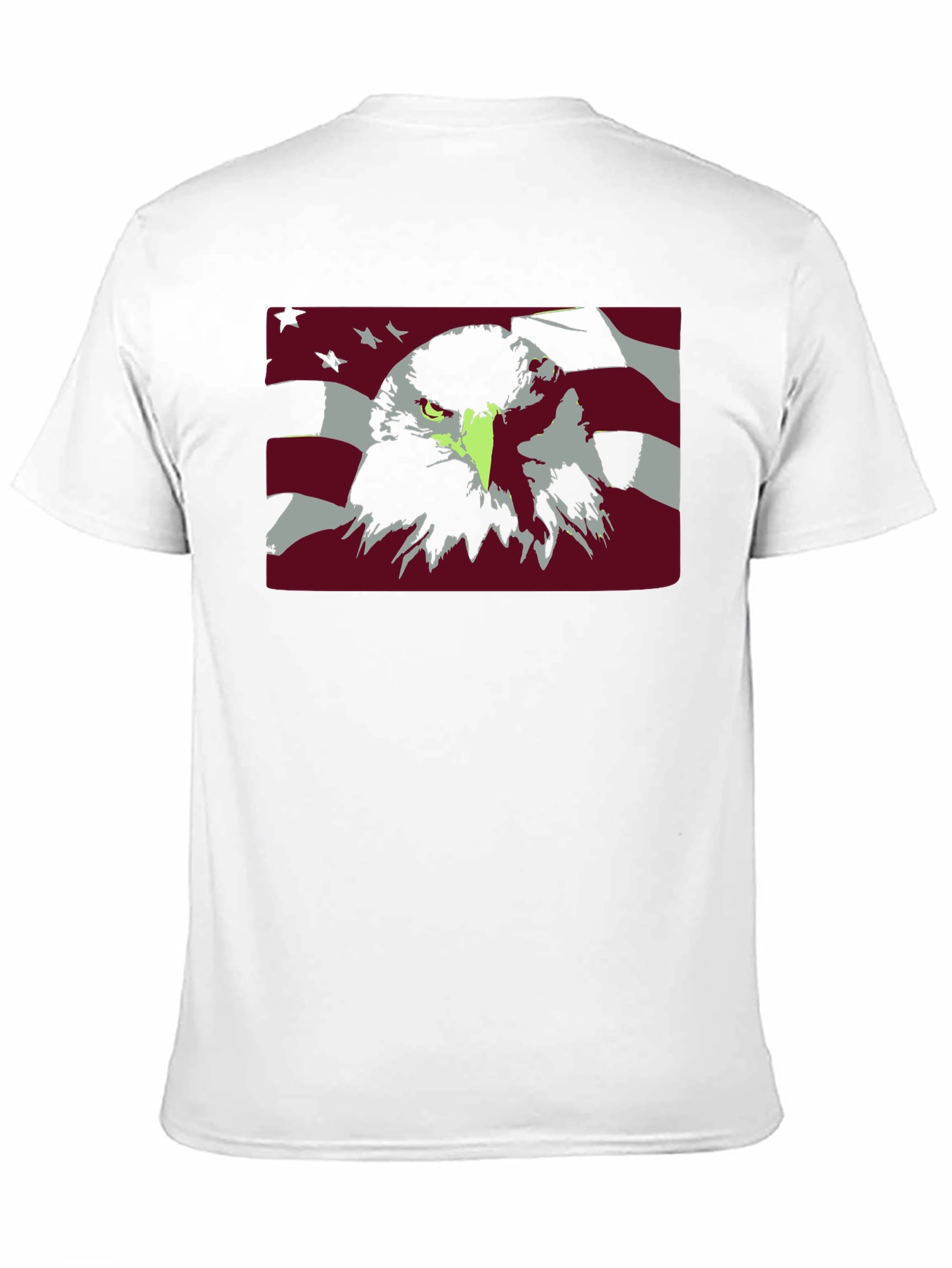 Eagle USA Flag Graphic Tee - Patriotic T-Shirt