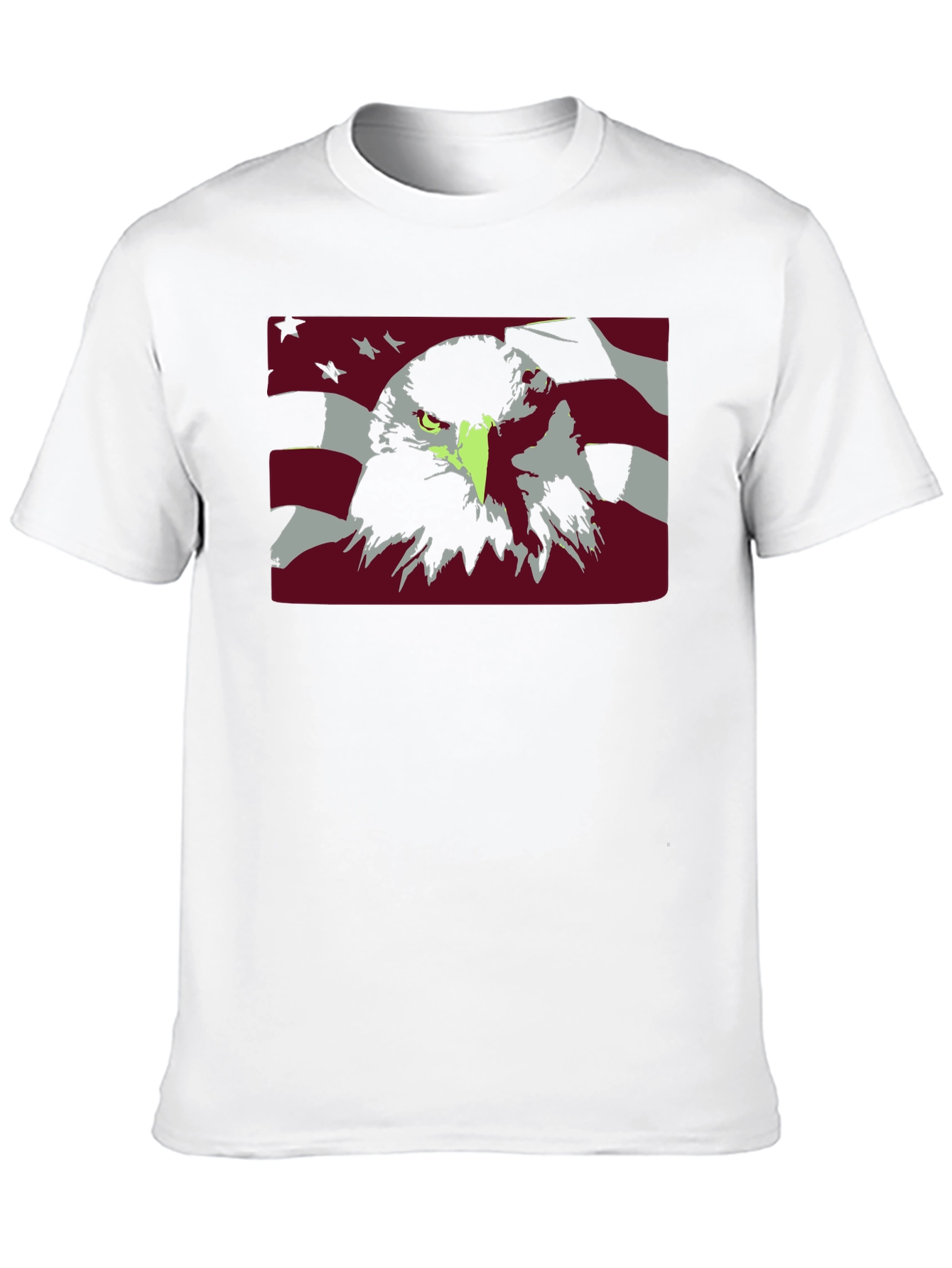Eagle USA Flag Graphic Tee - Patriotic T-Shirt