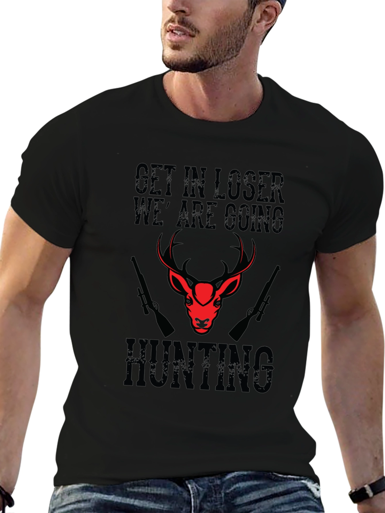 Hunting T-Shirt - Get In Loser