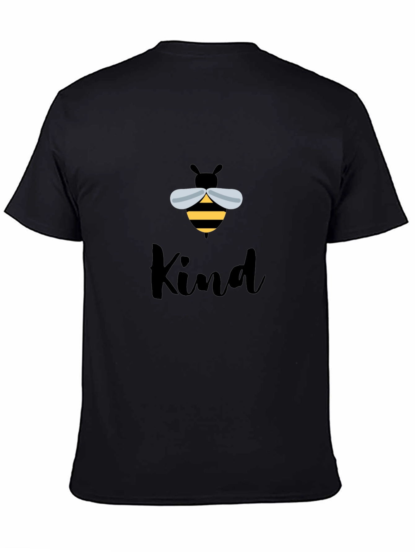 Bee Kind Graphic Tee - Unisex Black T-Shirt